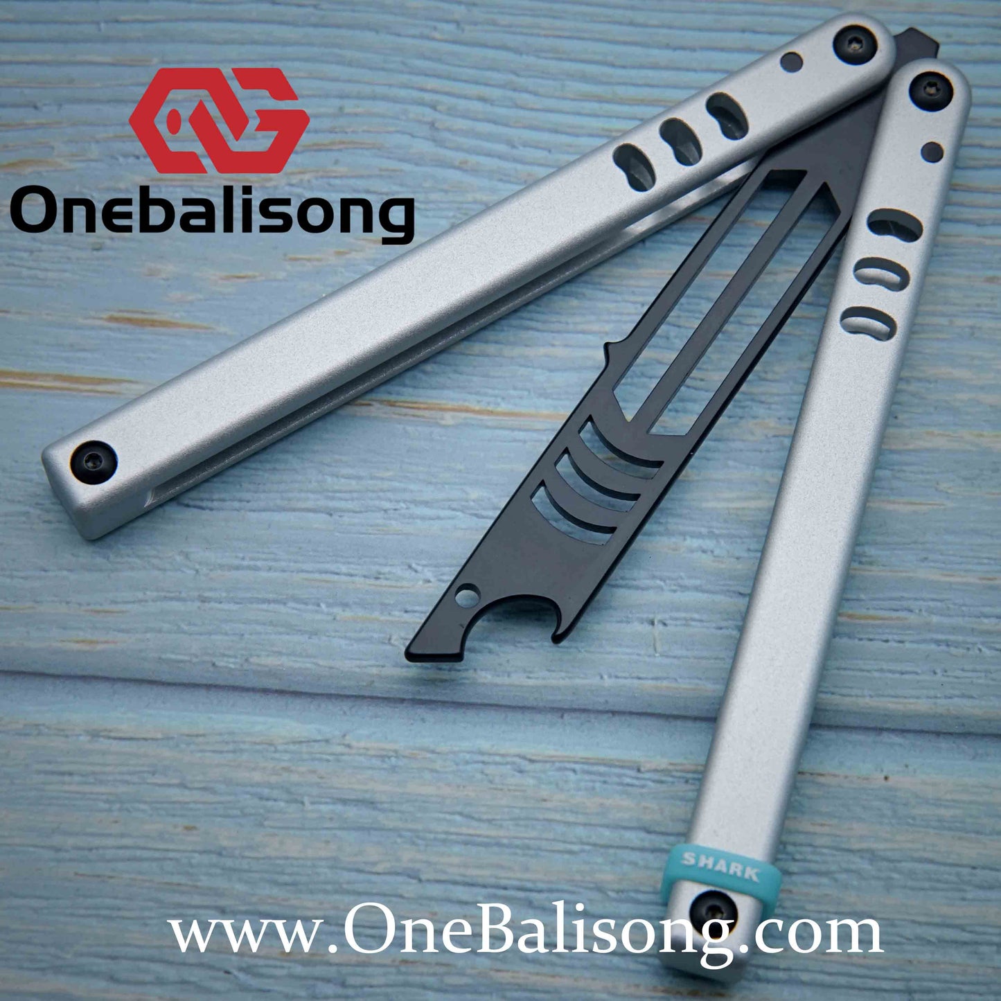 ARMED SHARK V5 Mako Clone Aluminum alloy handle stainless steel Trainer blade One-piece structure Bushing