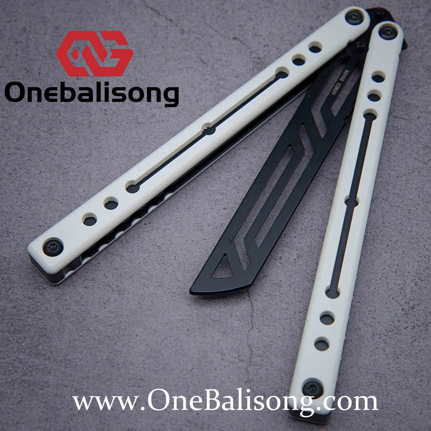 ARMED SHARK Nautilus V2 Clone Aluminum alloy handle stainless steel blade Bushing