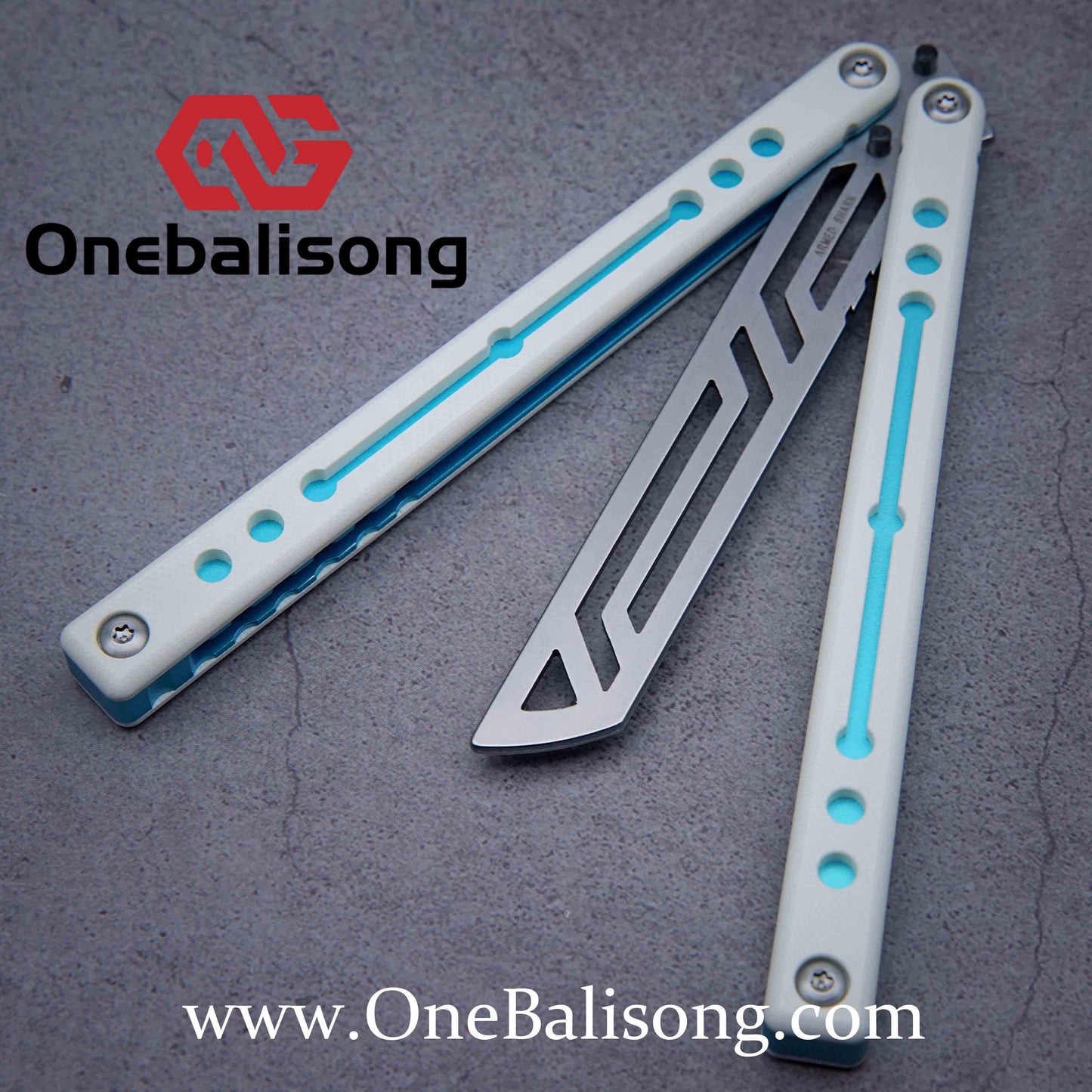 ARMED SHARK Nautilus V2 Clone Aluminum alloy handle stainless steel blade Bushing