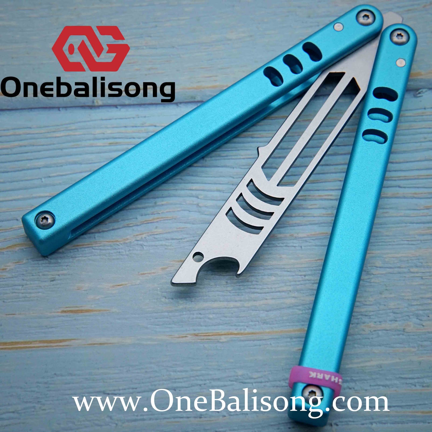 ARMED SHARK V5 Mako Clone Aluminum alloy handle stainless steel Trainer blade One-piece structure Bushing