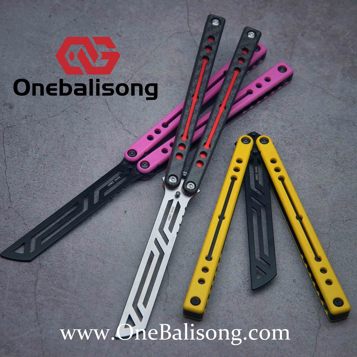 ARMED SHARK Nautilus V2 Clone Aluminum alloy handle stainless steel blade Bushing