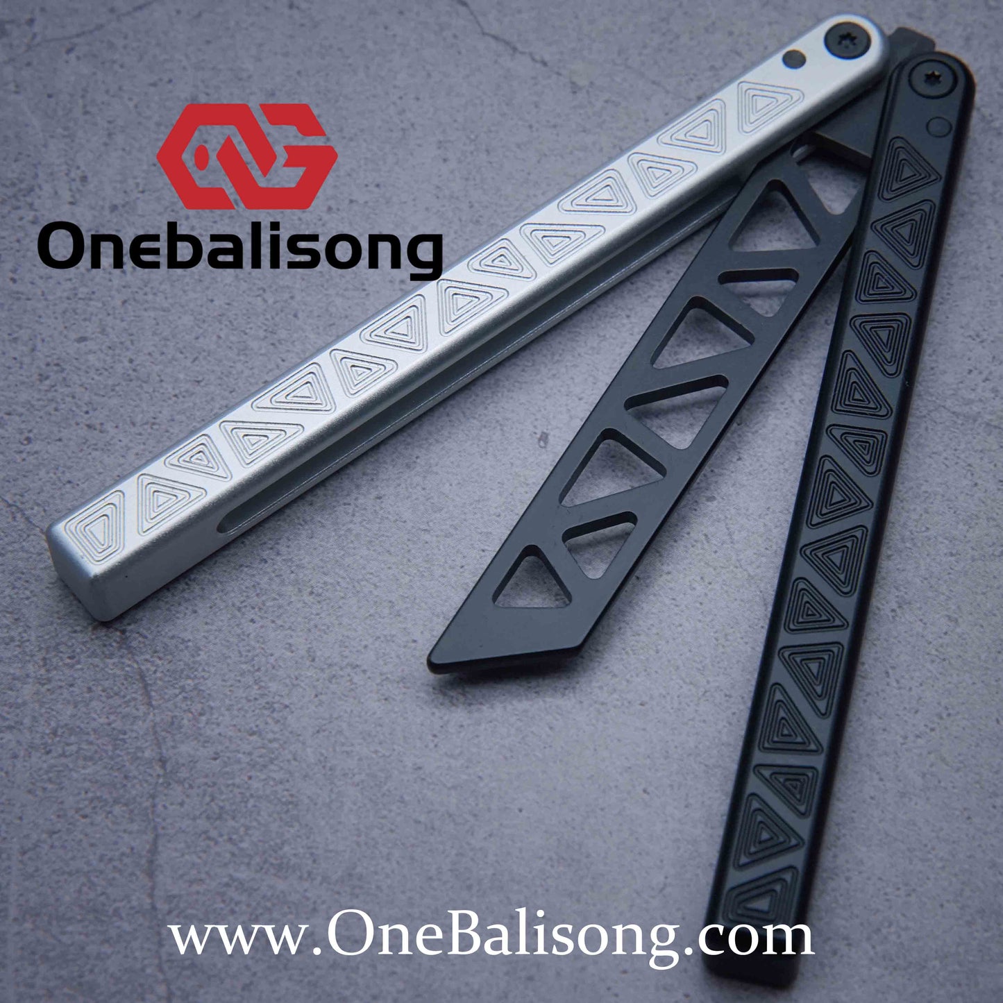 ARMED SHARK origin clone Aluminum alloy handle stainless steel blade bushing