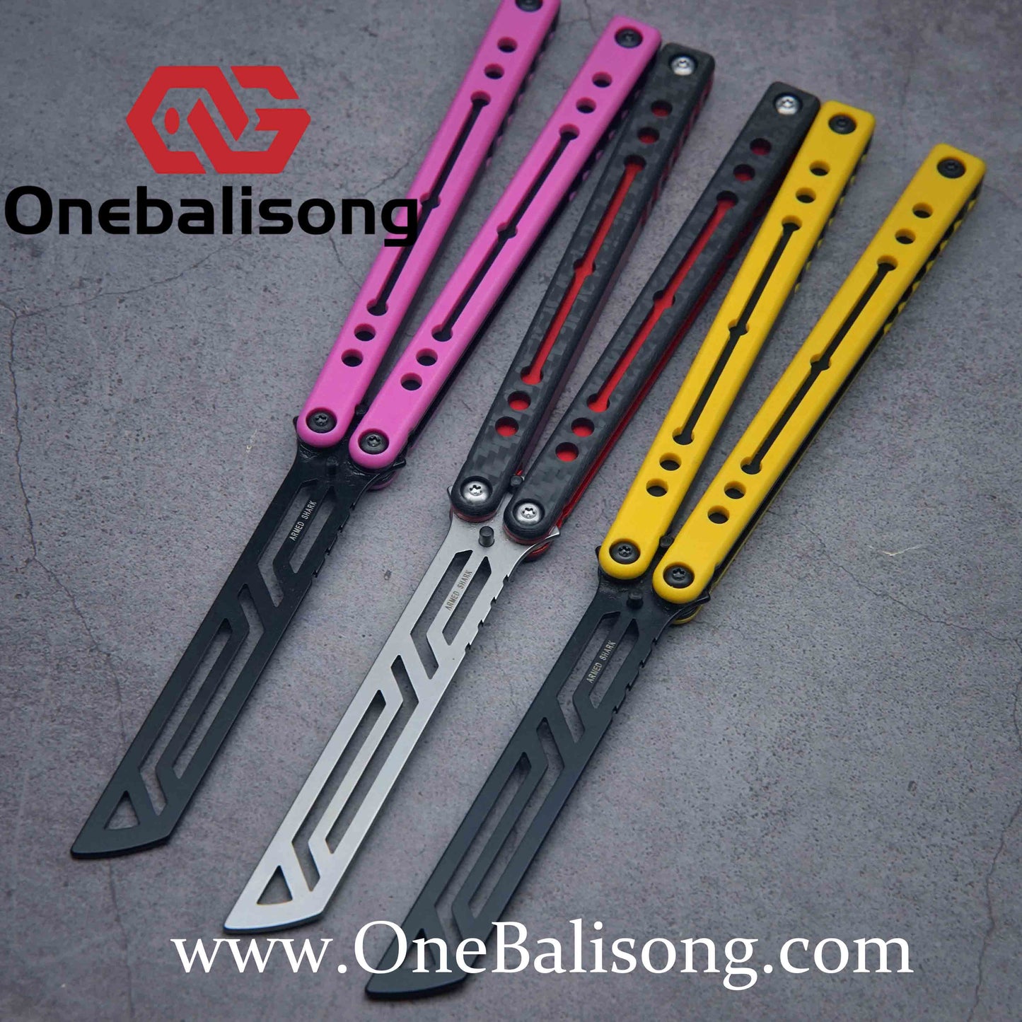 ARMED SHARK Nautilus V2 Clone Aluminum alloy handle stainless steel blade Bushing