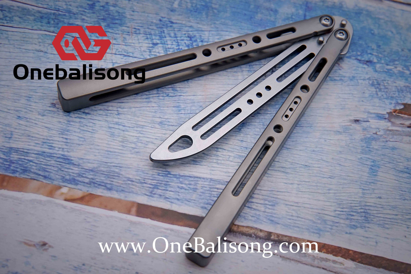 ARMED SHARK sentry clone Titanium handle stainless steel blade Bushing