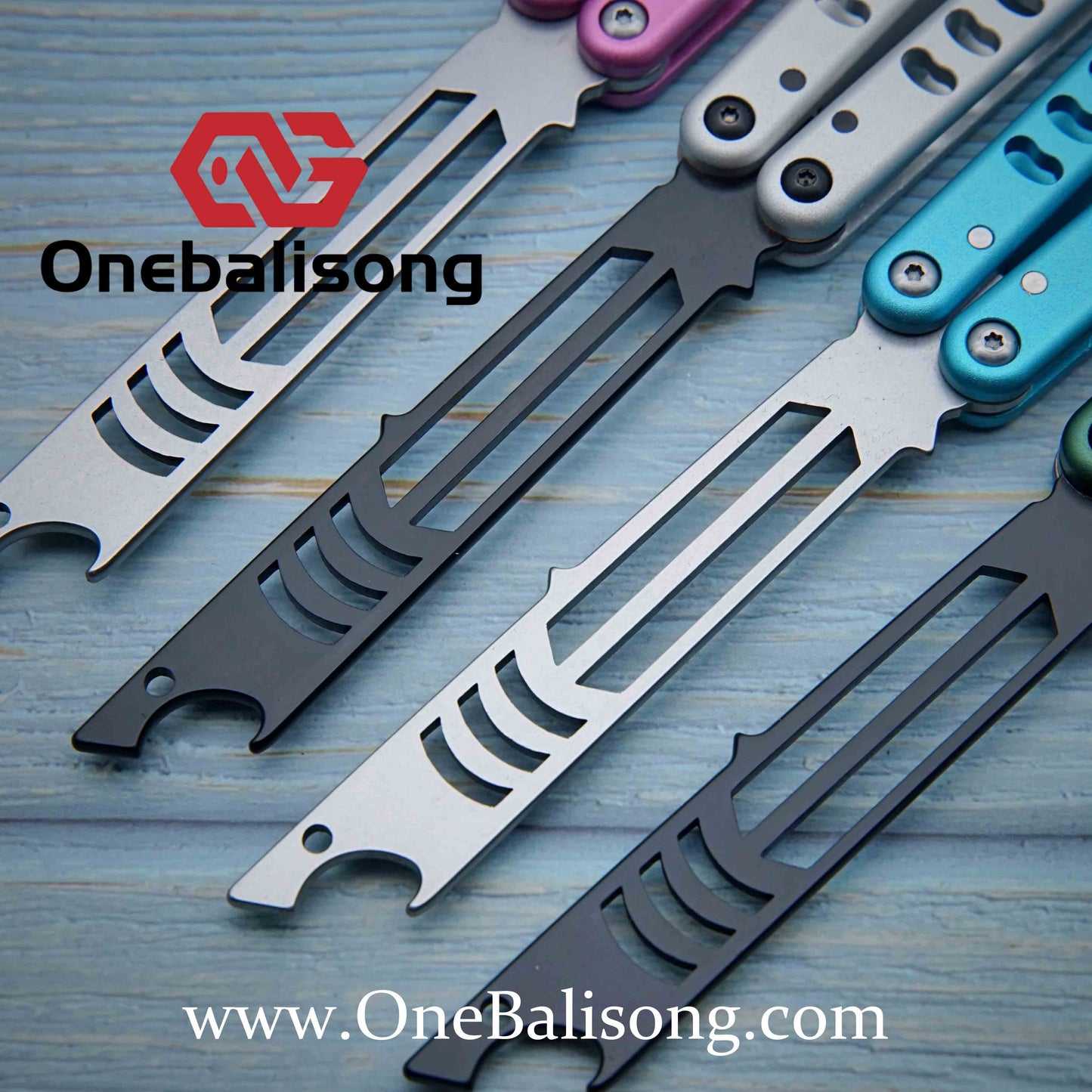 ARMED SHARK V5 Mako Clone Aluminum alloy handle stainless steel Trainer blade One-piece structure Bushing
