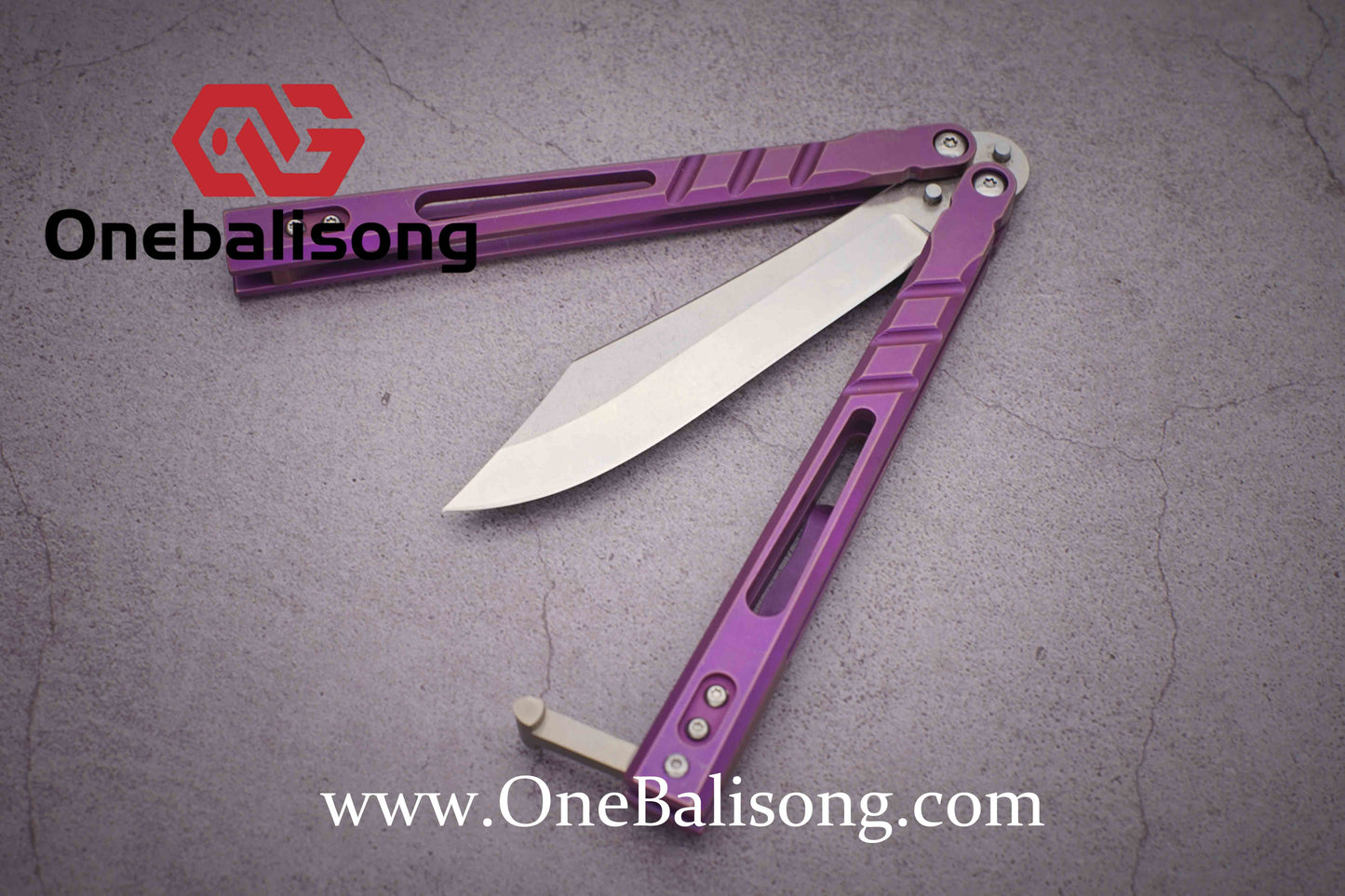 theone BRS Sandwich AB clone Titanium alloy-handle stainless steel blade bushings