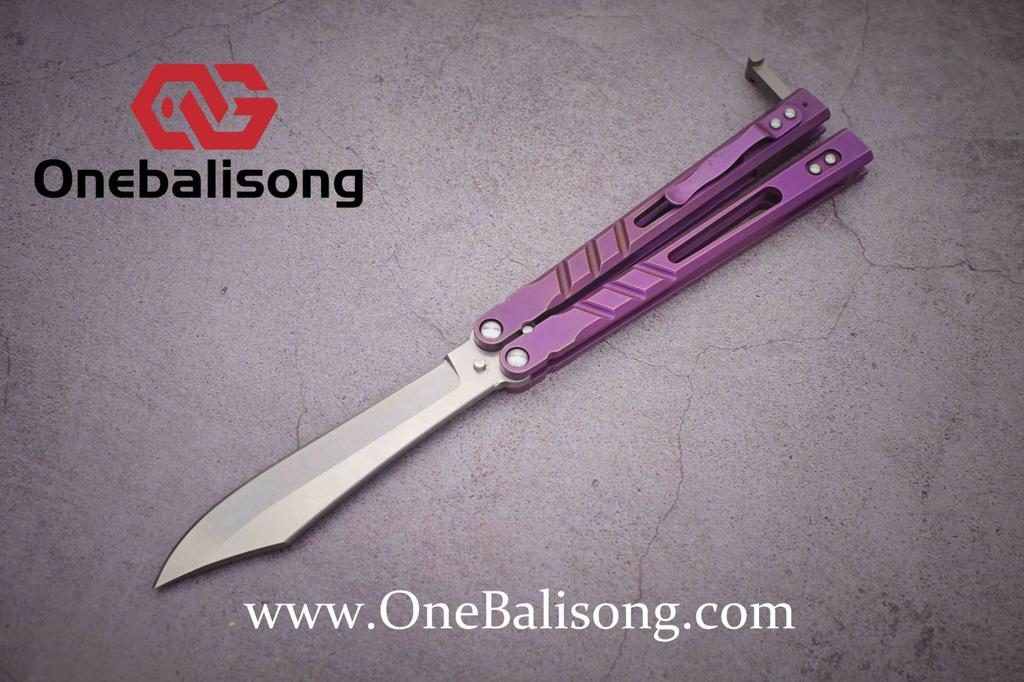 theone BRS Sandwich AB clone Titanium alloy-handle stainless steel blade bushings