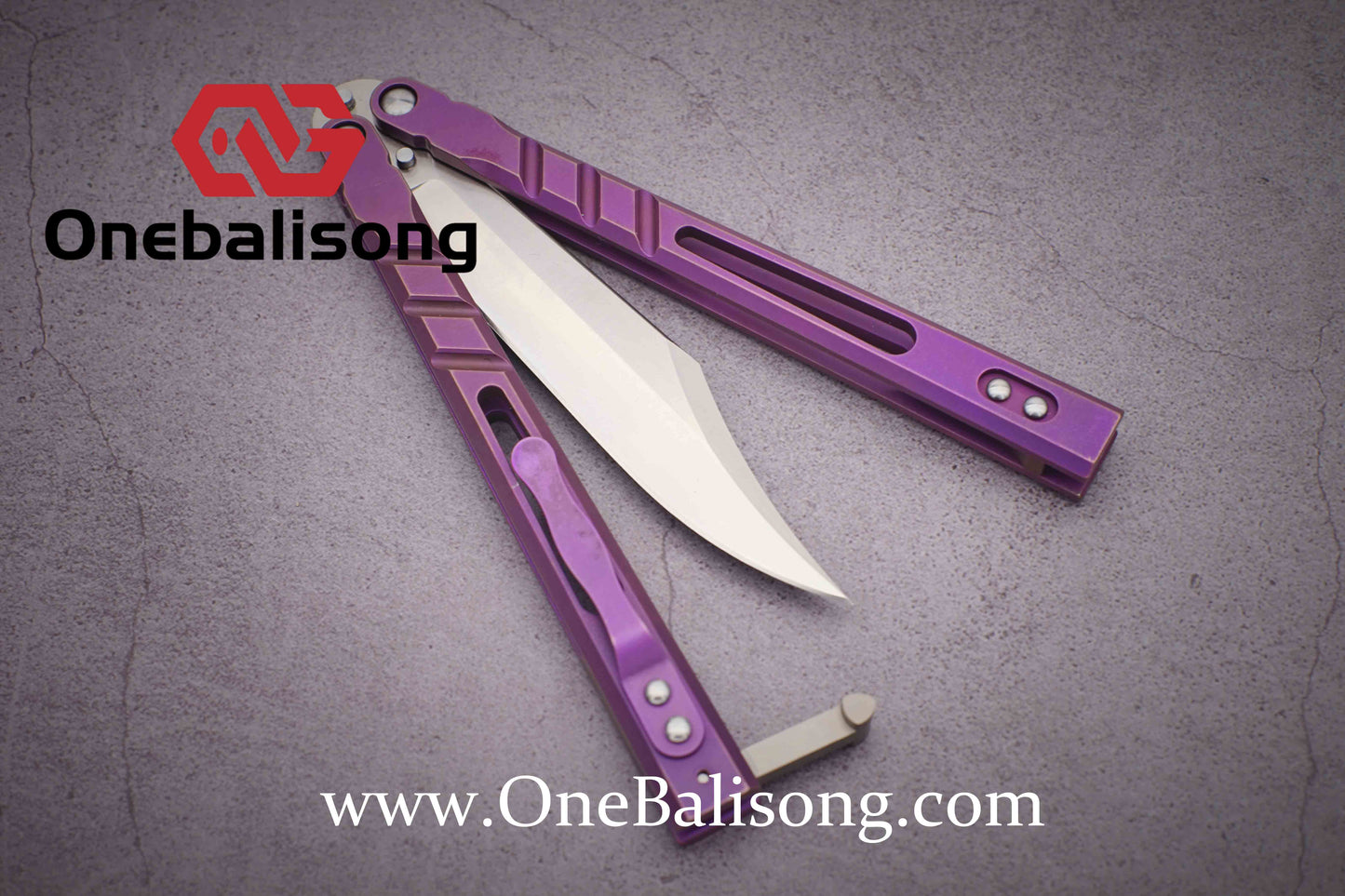 theone BRS Sandwich AB clone Titanium alloy-handle stainless steel blade bushings