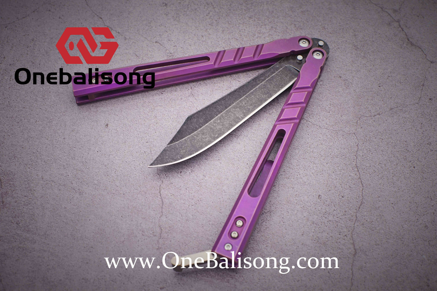 theone BRS Sandwich AB clone Titanium alloy-handle stainless steel blade bushings