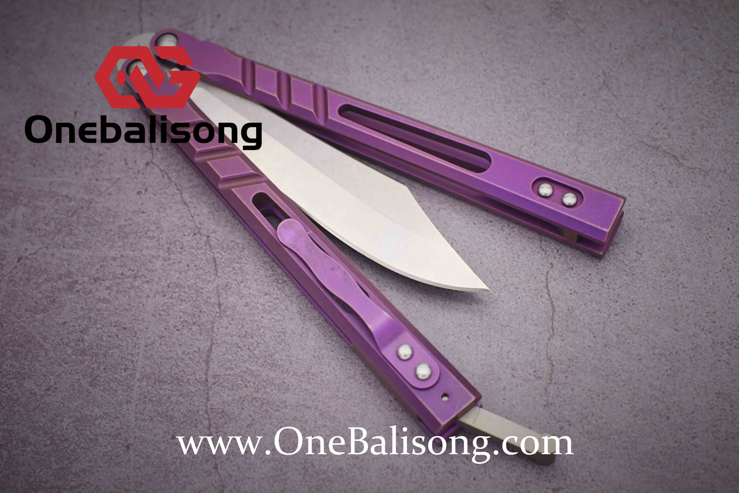 theone BRS Sandwich AB clone Titanium alloy-handle stainless steel blade bushings