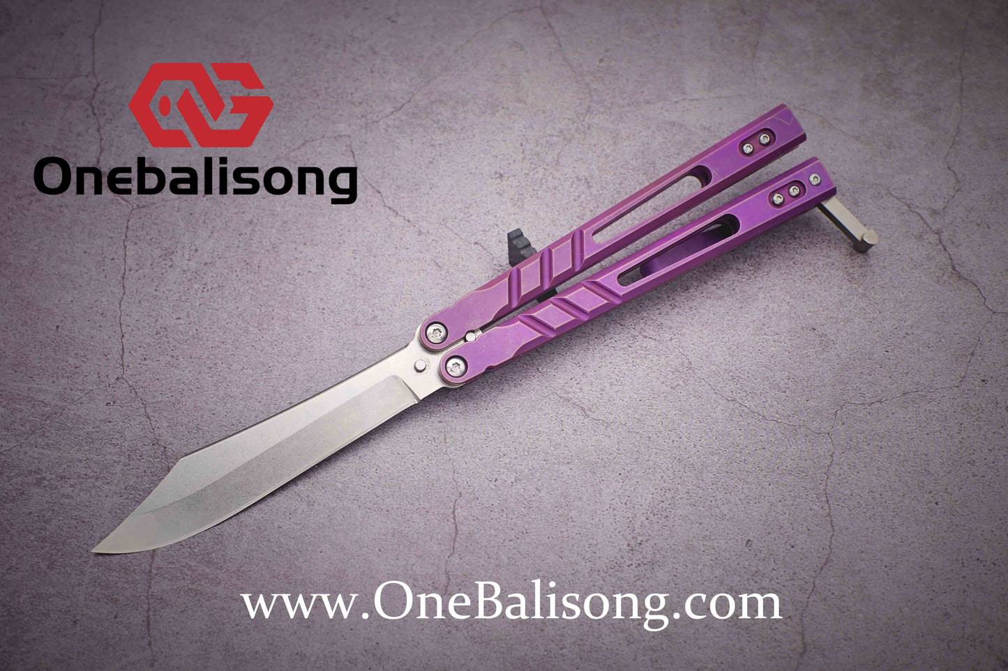theone BRS Sandwich AB clone Titanium alloy-handle stainless steel blade bushings