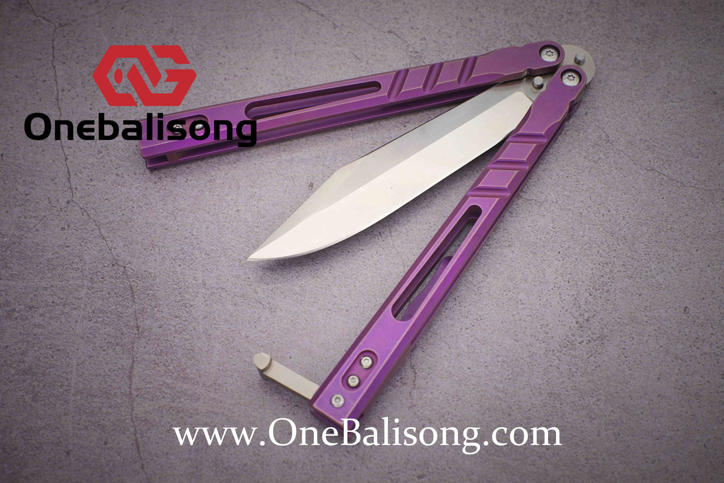 theone BRS Sandwich AB clone Titanium alloy-handle stainless steel blade bushings