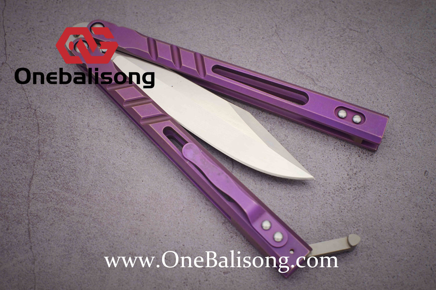 theone BRS Sandwich AB clone Titanium alloy-handle stainless steel blade bushings