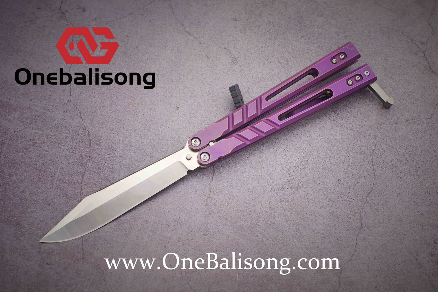theone BRS Sandwich AB clone Titanium alloy-handle stainless steel blade bushings