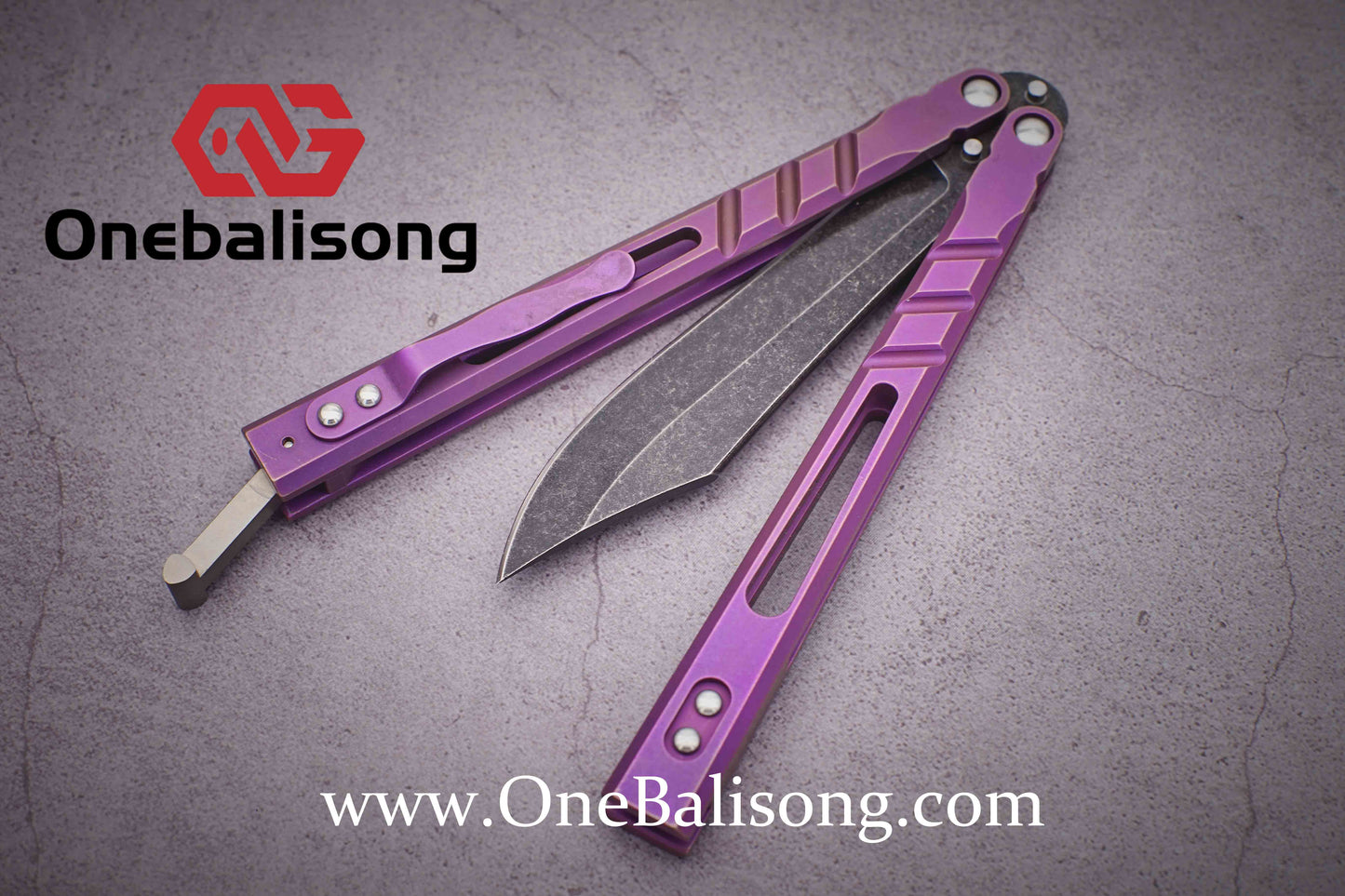 theone BRS Sandwich AB clone Titanium alloy-handle stainless steel blade bushings