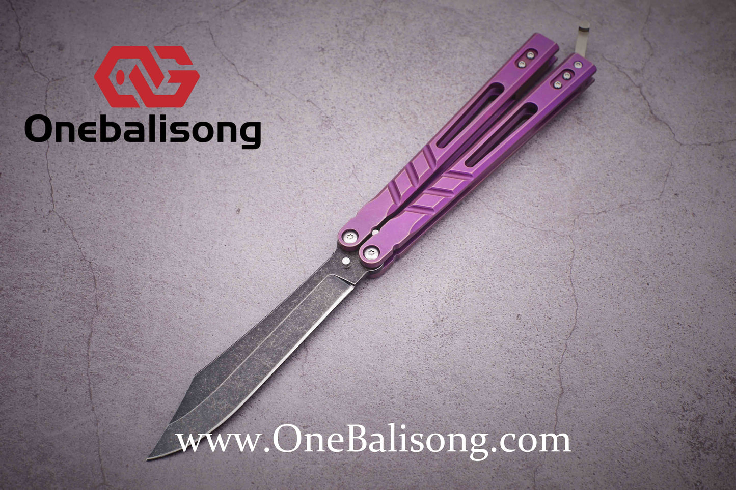 theone BRS Sandwich AB clone Titanium alloy-handle stainless steel blade bushings
