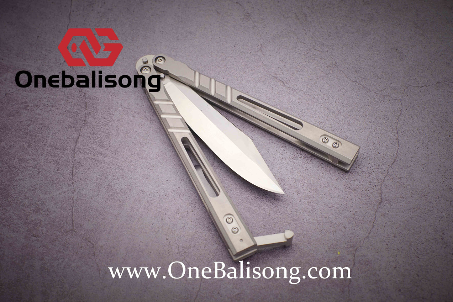theone BRS Sandwich AB clone Titanium alloy-handle stainless steel blade bushings