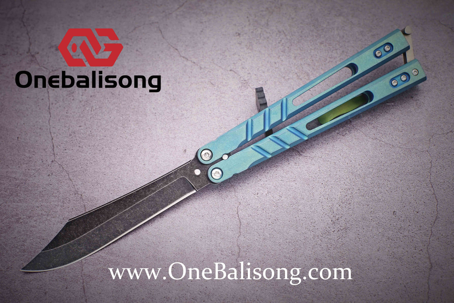 theone BRS Sandwich AB clone Titanium alloy-handle stainless steel blade bushings