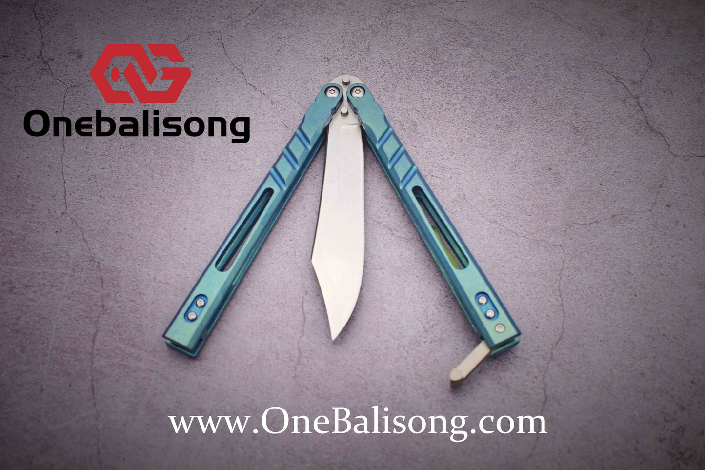 theone BRS Sandwich AB clone Titanium alloy-handle stainless steel blade bushings