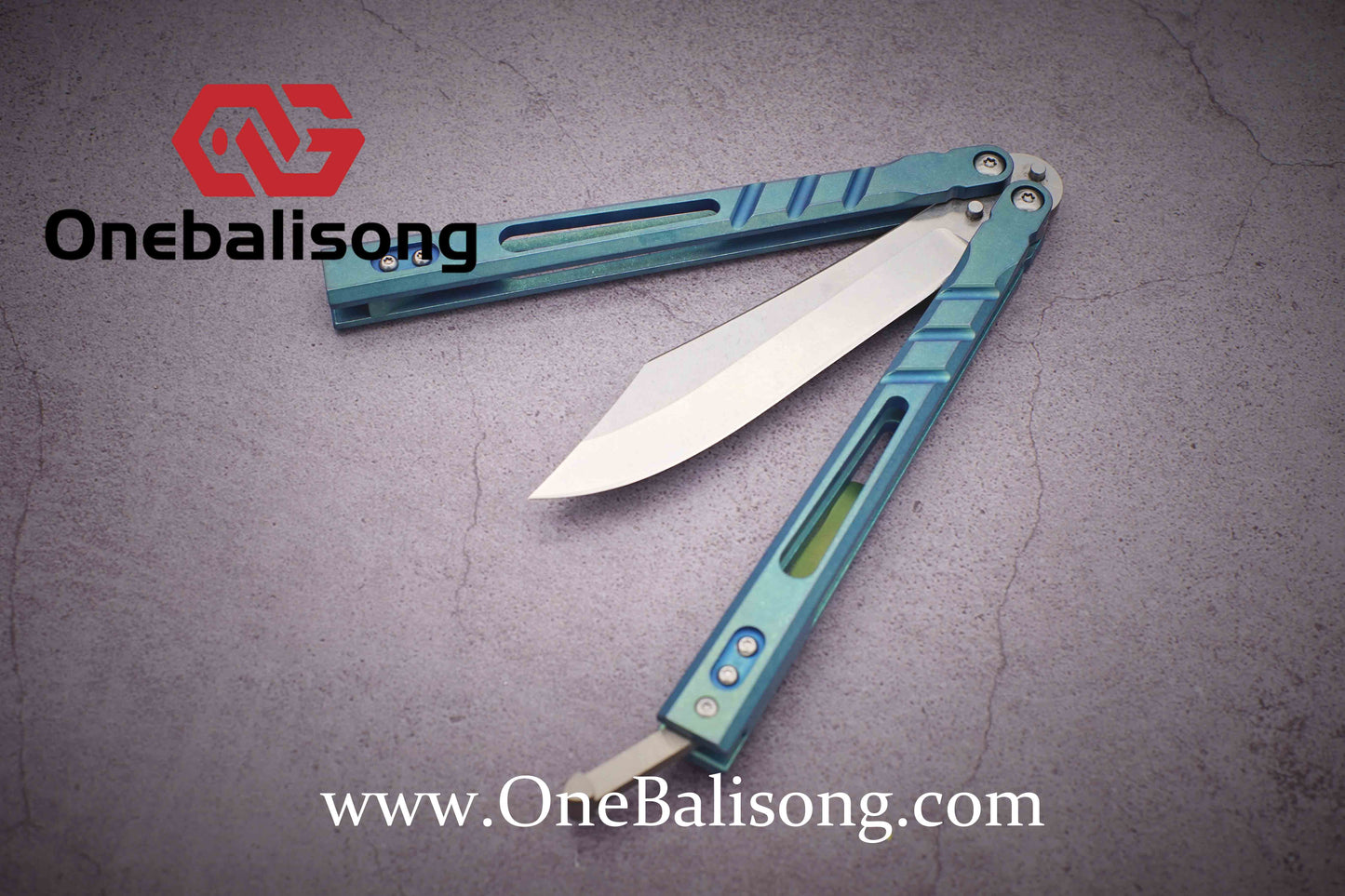 theone BRS Sandwich AB clone Titanium alloy-handle stainless steel blade bushings