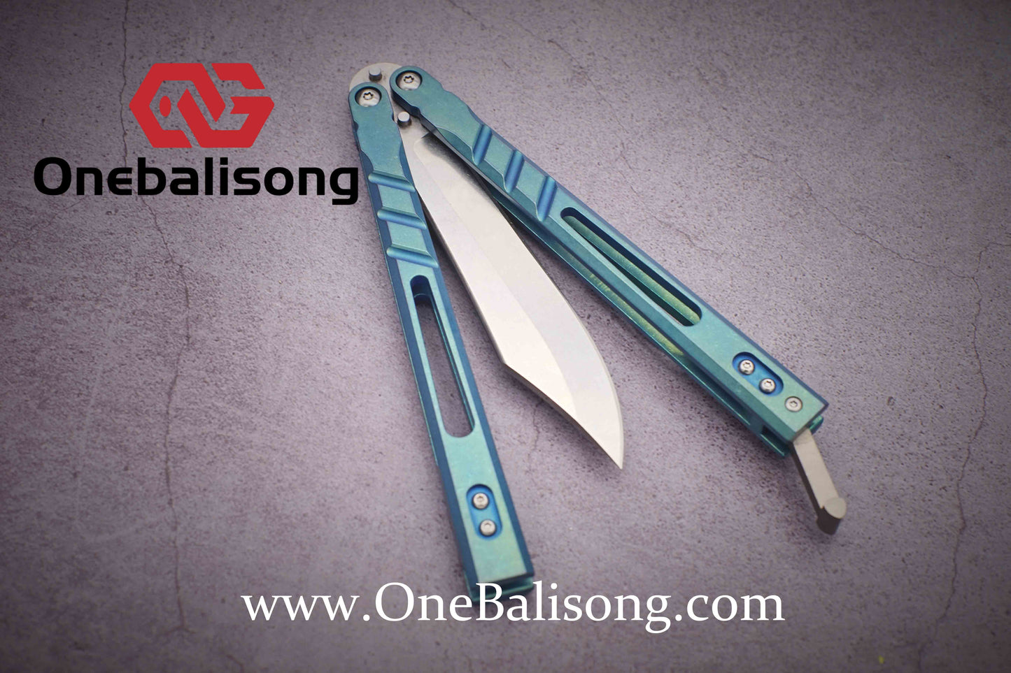 theone BRS Sandwich AB clone Titanium alloy-handle stainless steel blade bushings