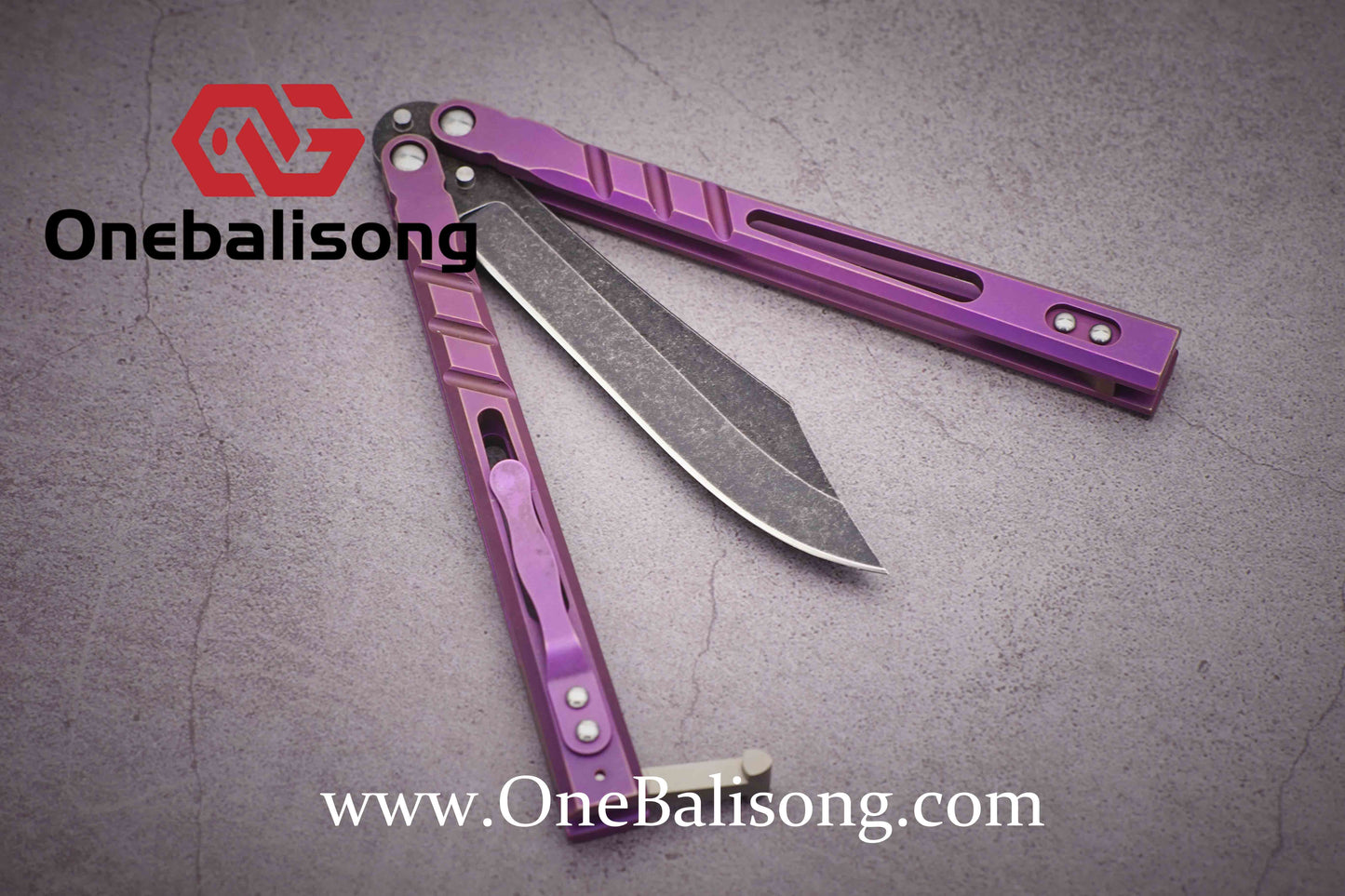 theone BRS Sandwich AB clone Titanium alloy-handle stainless steel blade bushings