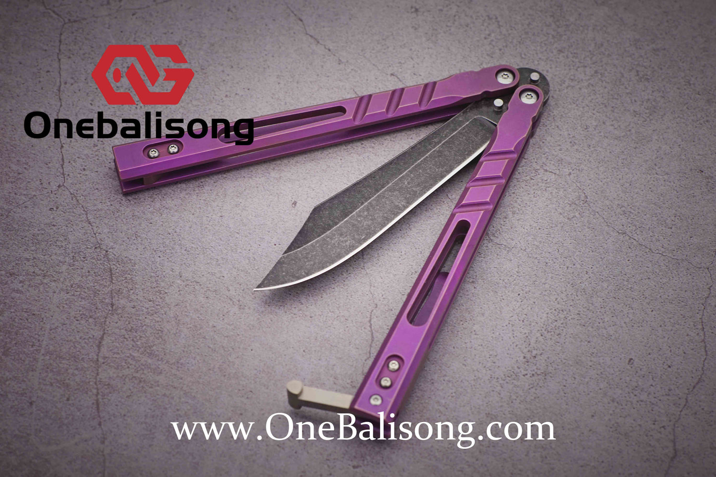 theone BRS Sandwich AB clone Titanium alloy-handle stainless steel blade bushings