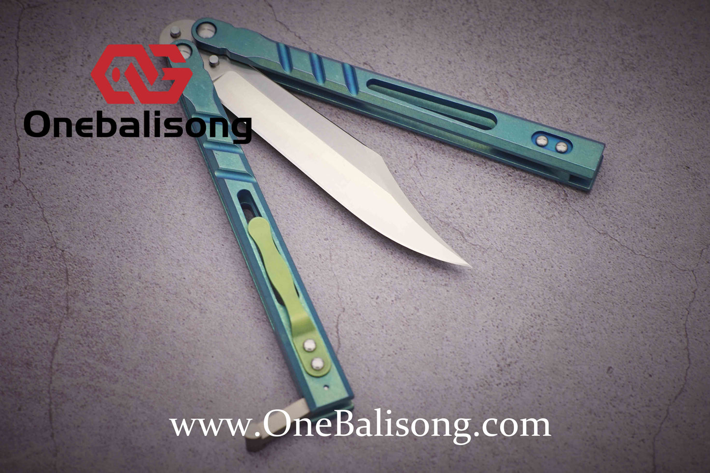 theone BRS Sandwich AB clone Titanium alloy-handle stainless steel blade bushings