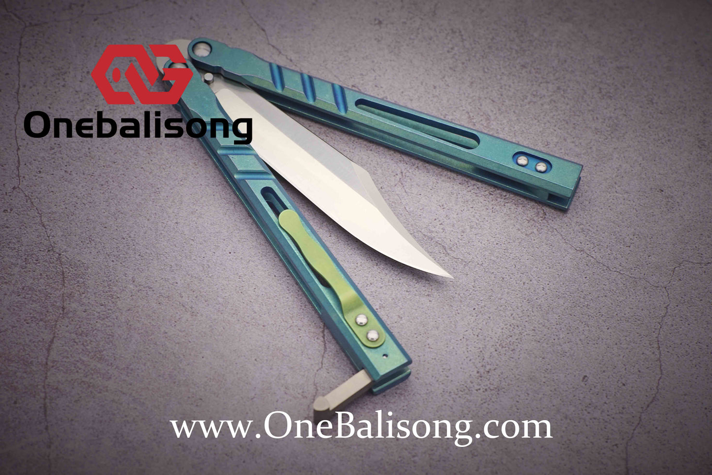 theone BRS Sandwich AB clone Titanium alloy-handle stainless steel blade bushings