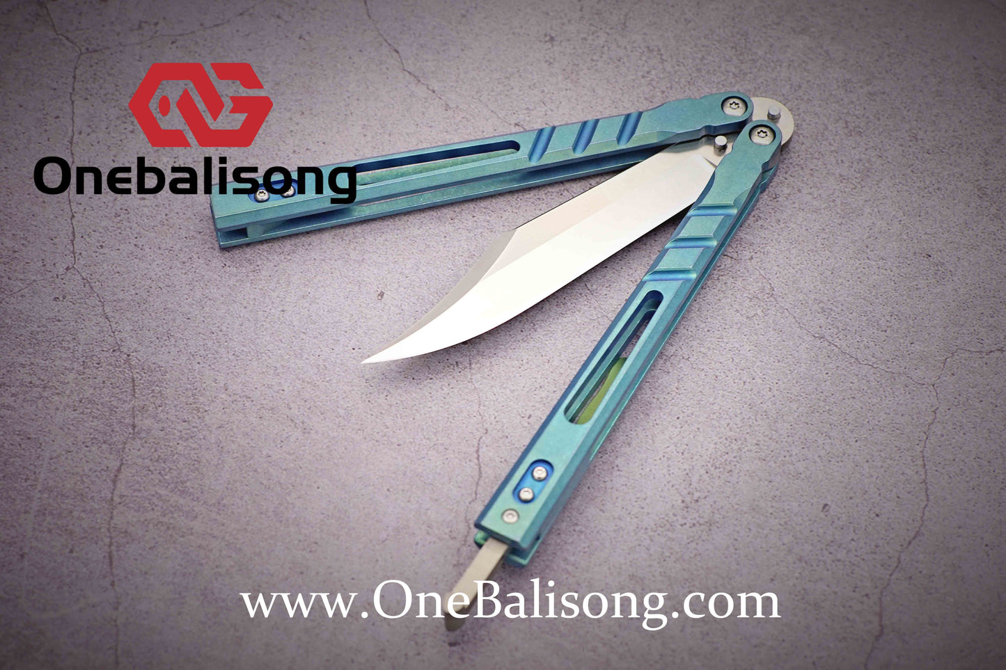 theone BRS Sandwich AB clone Titanium alloy-handle stainless steel blade bushings