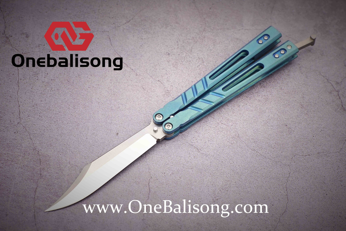 theone BRS Sandwich AB clone Titanium alloy-handle stainless steel blade bushings