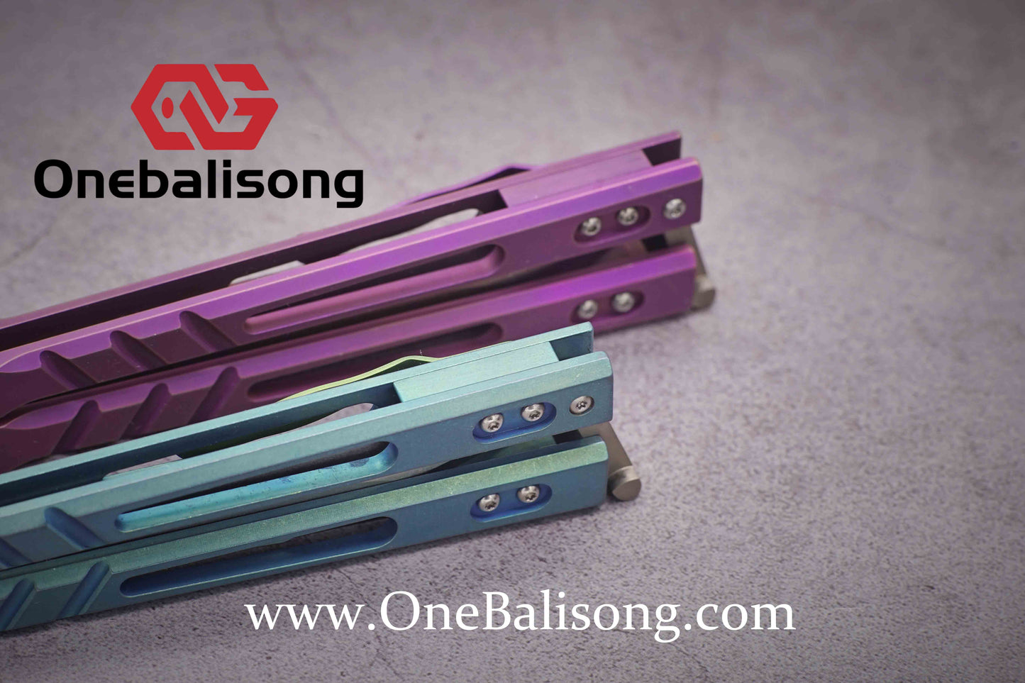 theone BRS Sandwich AB clone Titanium alloy-handle stainless steel blade bushings