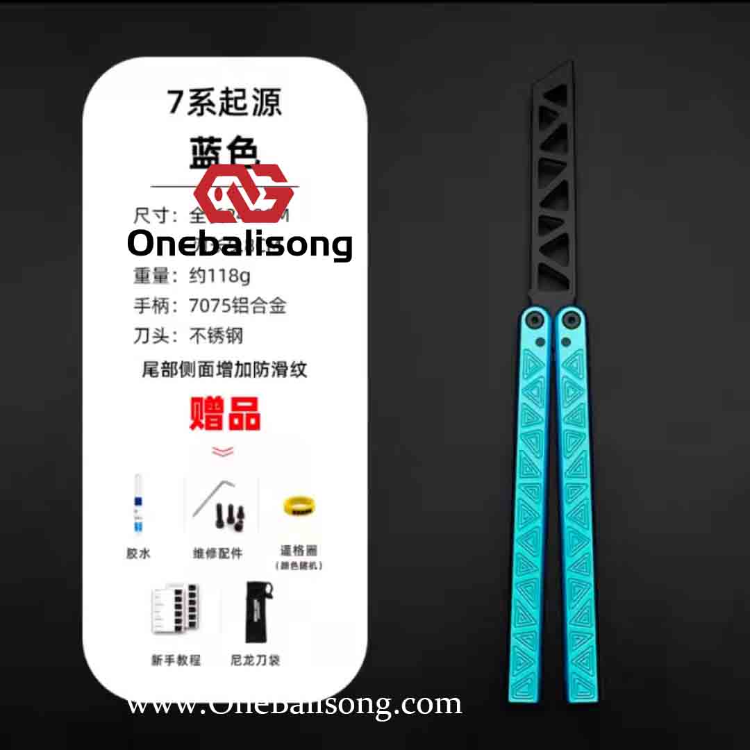 ARMED SHARK origin clone Aluminum alloy handle stainless steel blade bushing