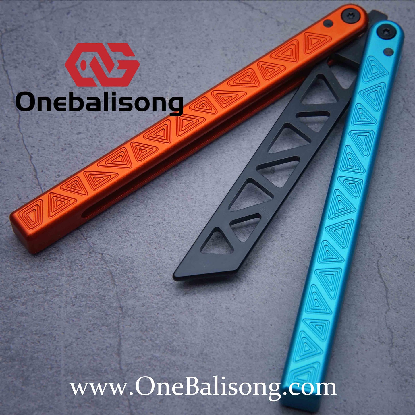 ARMED SHARK origin clone Aluminum alloy handle stainless steel blade bushing