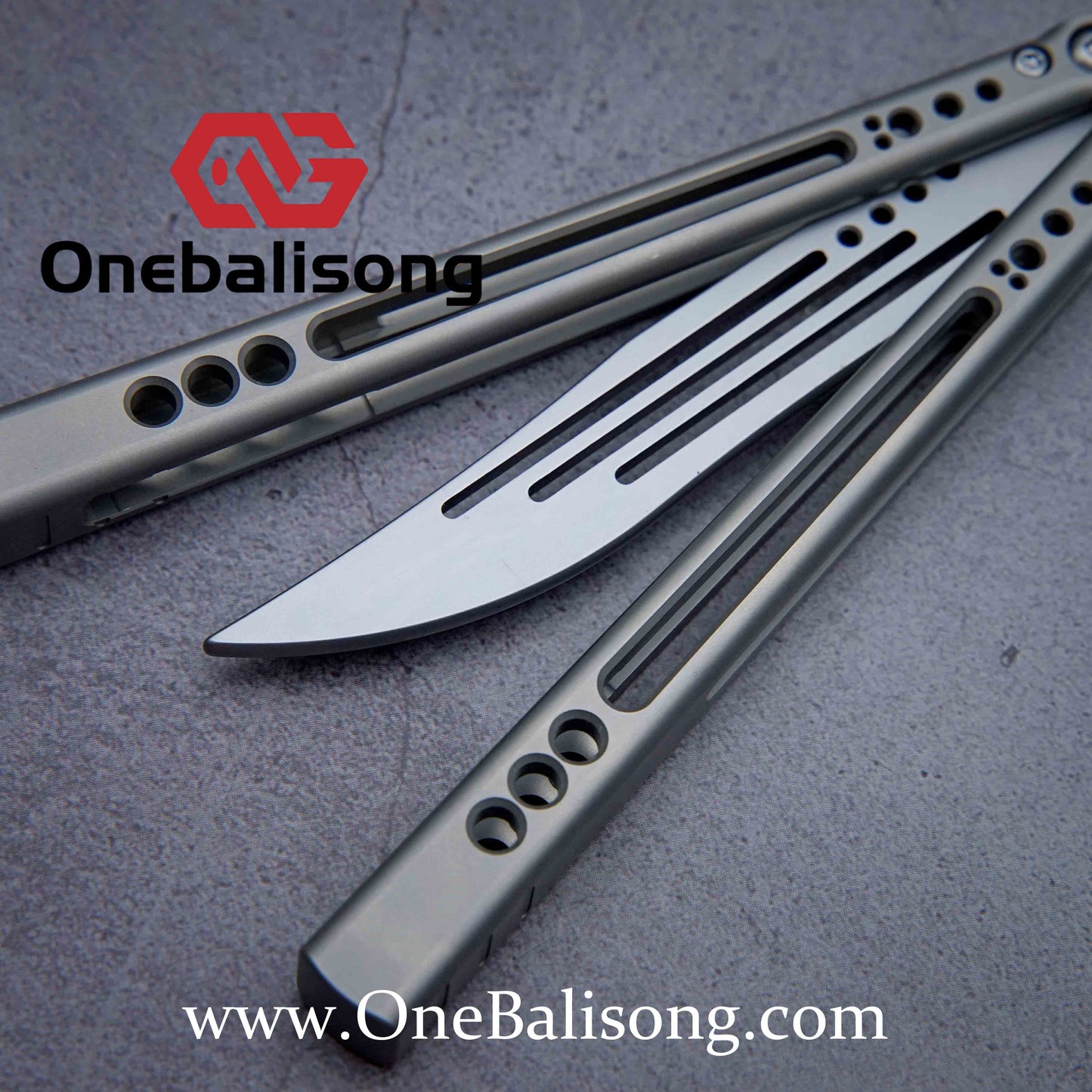 ARMED SHARK Svix gale clone Titanium handle stainless steel blade Bushing