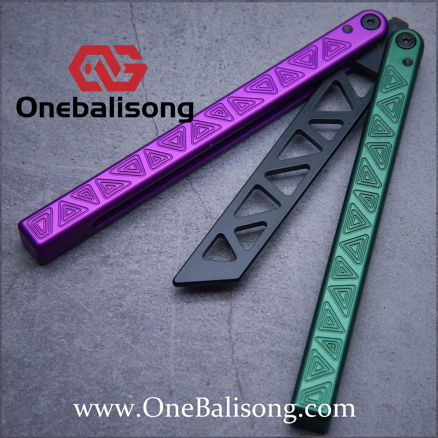 ARMED SHARK origin clone Aluminum alloy handle stainless steel blade bushing
