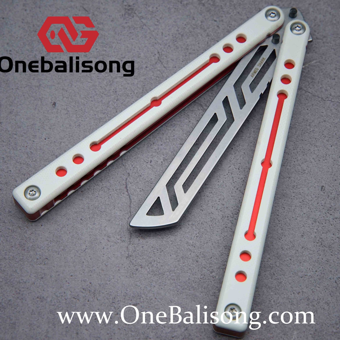 ARMED SHARK Nautilus V2 Clone Aluminum alloy handle stainless steel blade Bushing