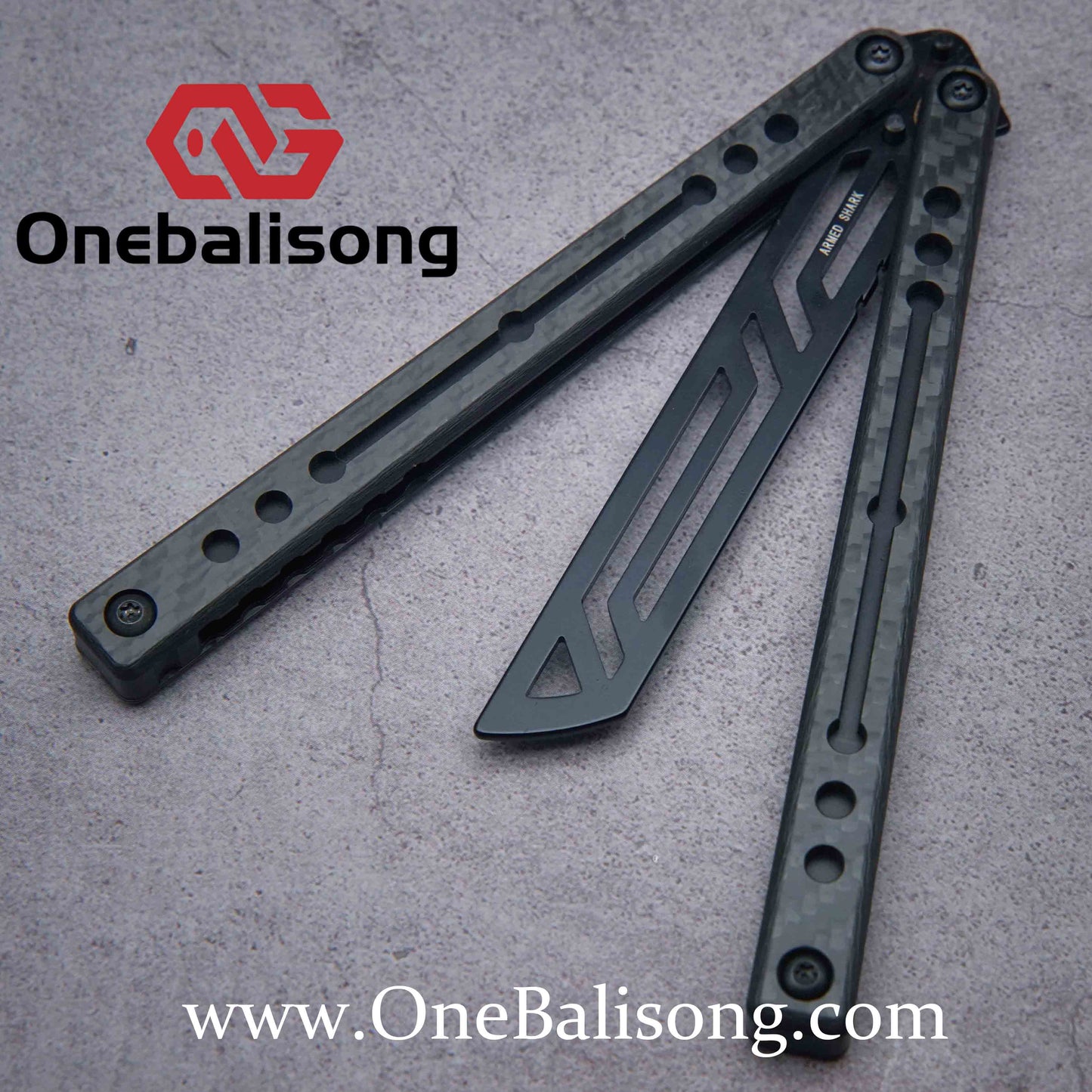 ARMED SHARK Nautilus V2 Clone Aluminum alloy handle stainless steel blade Bushing