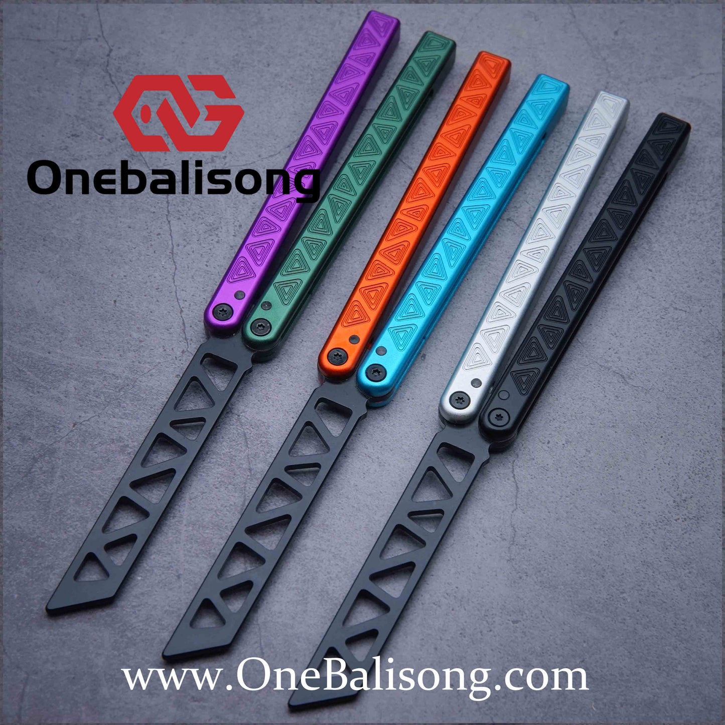 ARMED SHARK origin clone Aluminum alloy handle stainless steel blade bushing