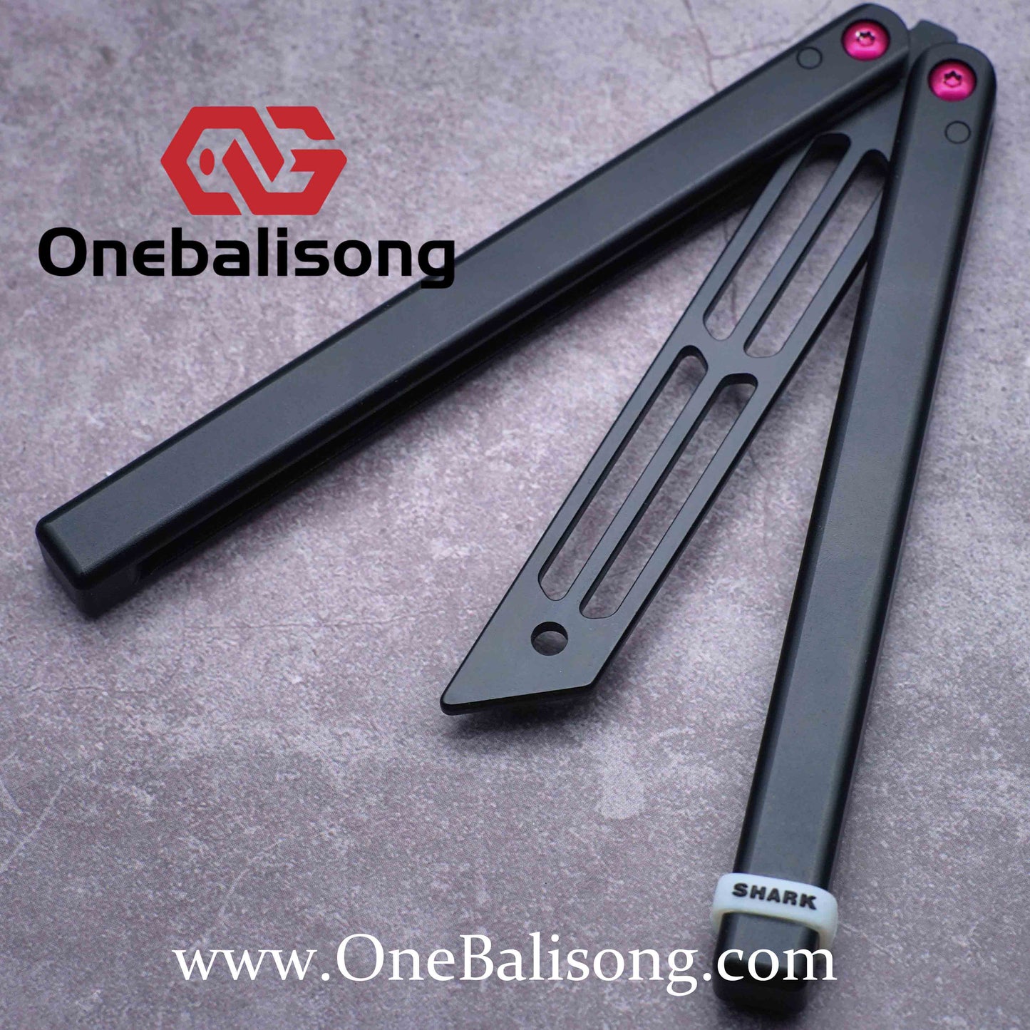 ARMED SHARK triton clone Aluminum alloy handle stainless steel blade Bushing