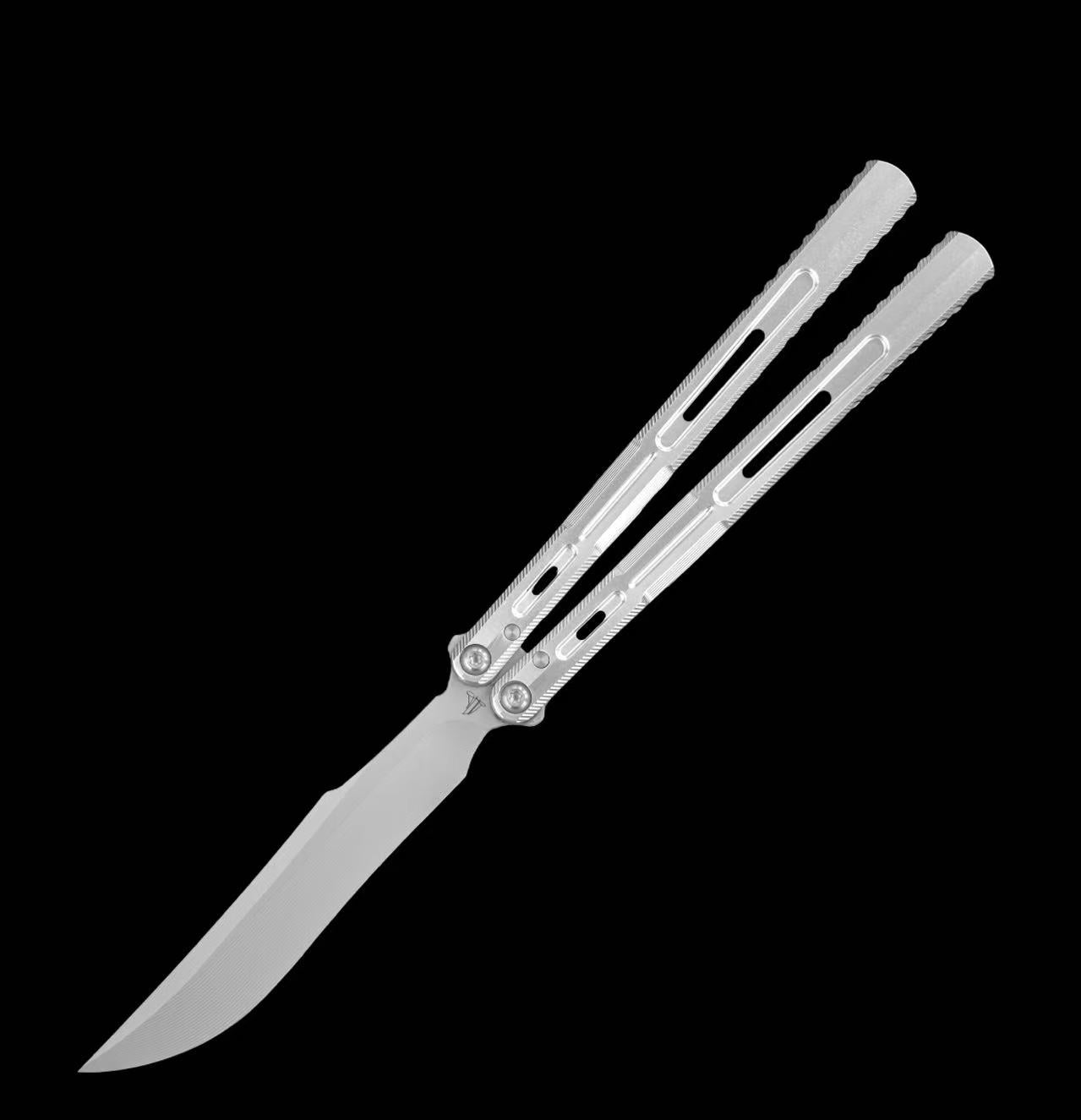 Edge Isle Void Balisong 7075 Aluminum Alloy Handle 440c Stainless Steel Blade Bushings