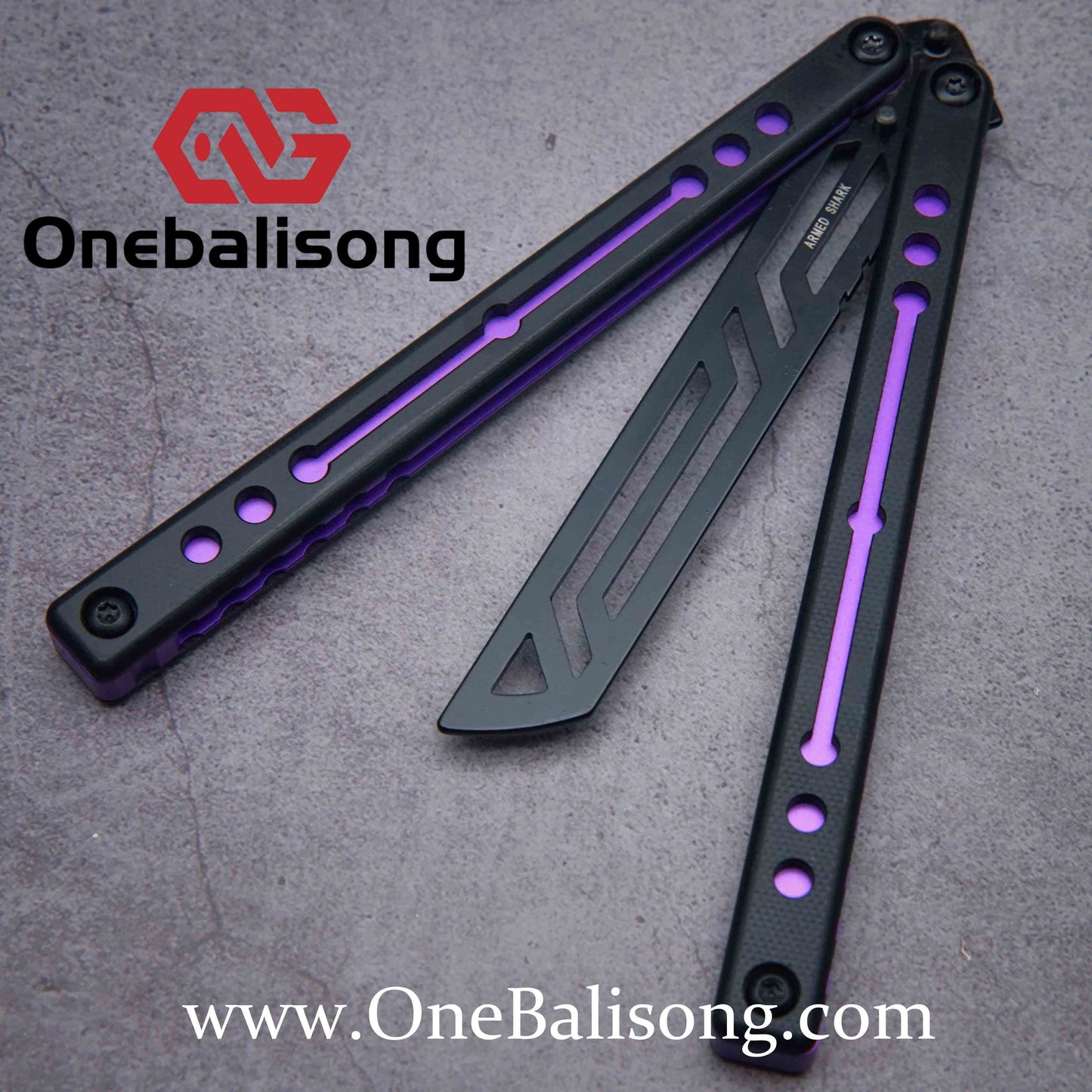 ARMED SHARK Nautilus V2 Clone Aluminum alloy handle stainless steel blade Bushing