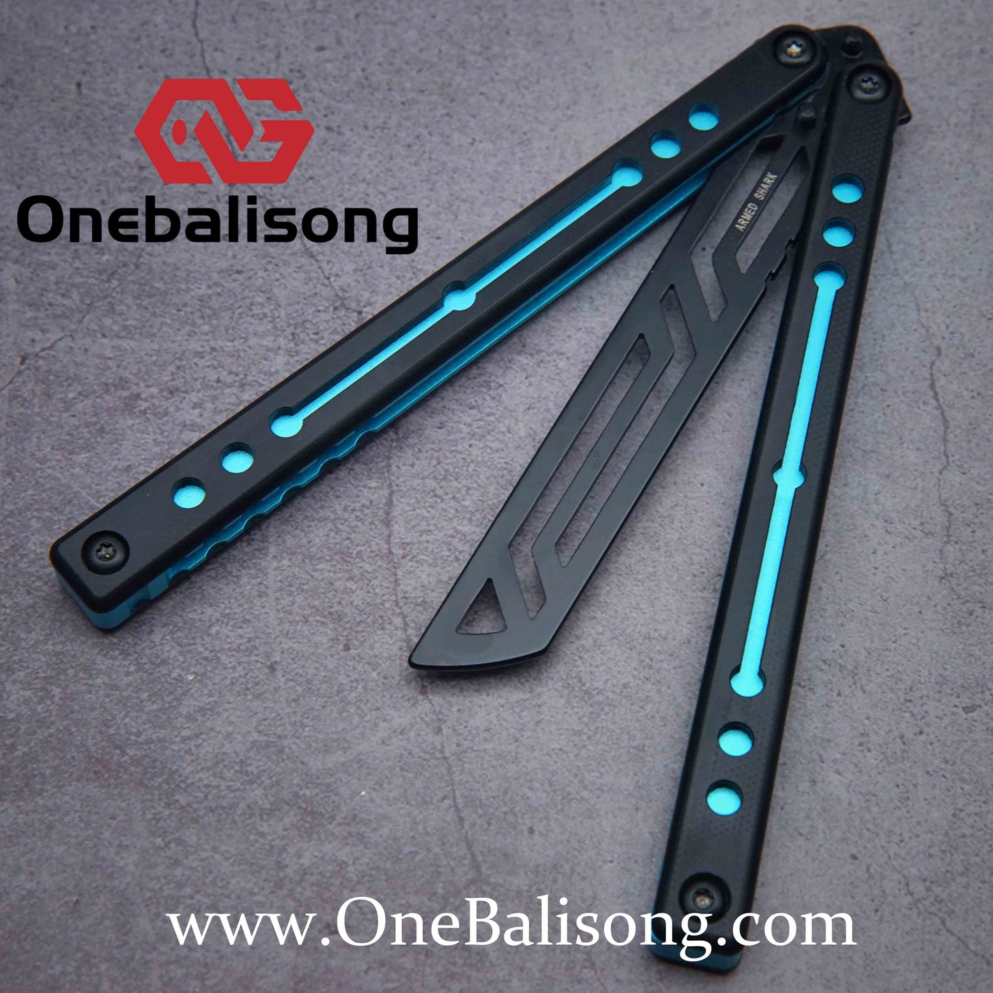 ARMED SHARK Nautilus V2 Clone Aluminum alloy handle stainless steel blade Bushing
