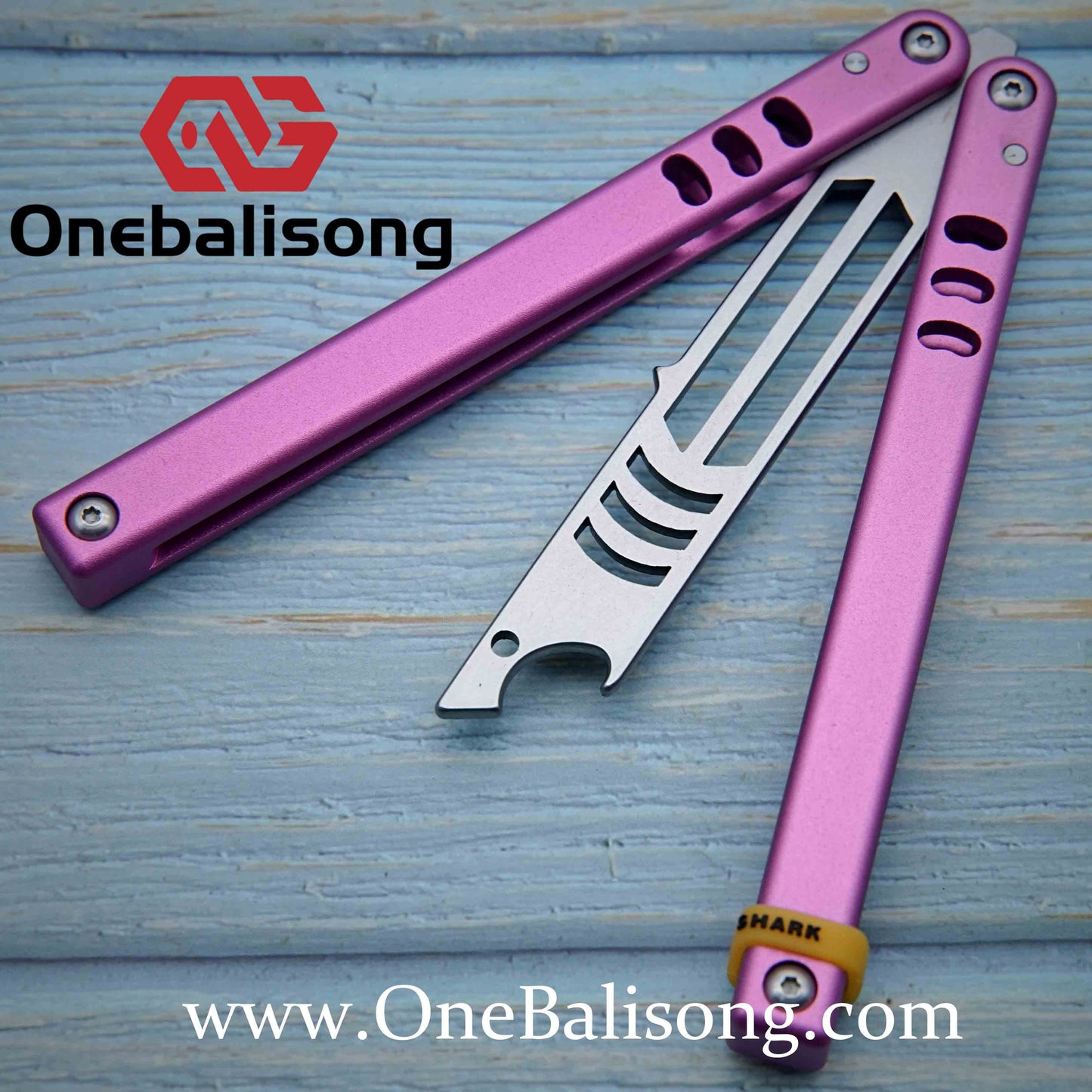 ARMED SHARK V5 Mako Clone Aluminum alloy handle stainless steel Trainer blade One-piece structure Bushing