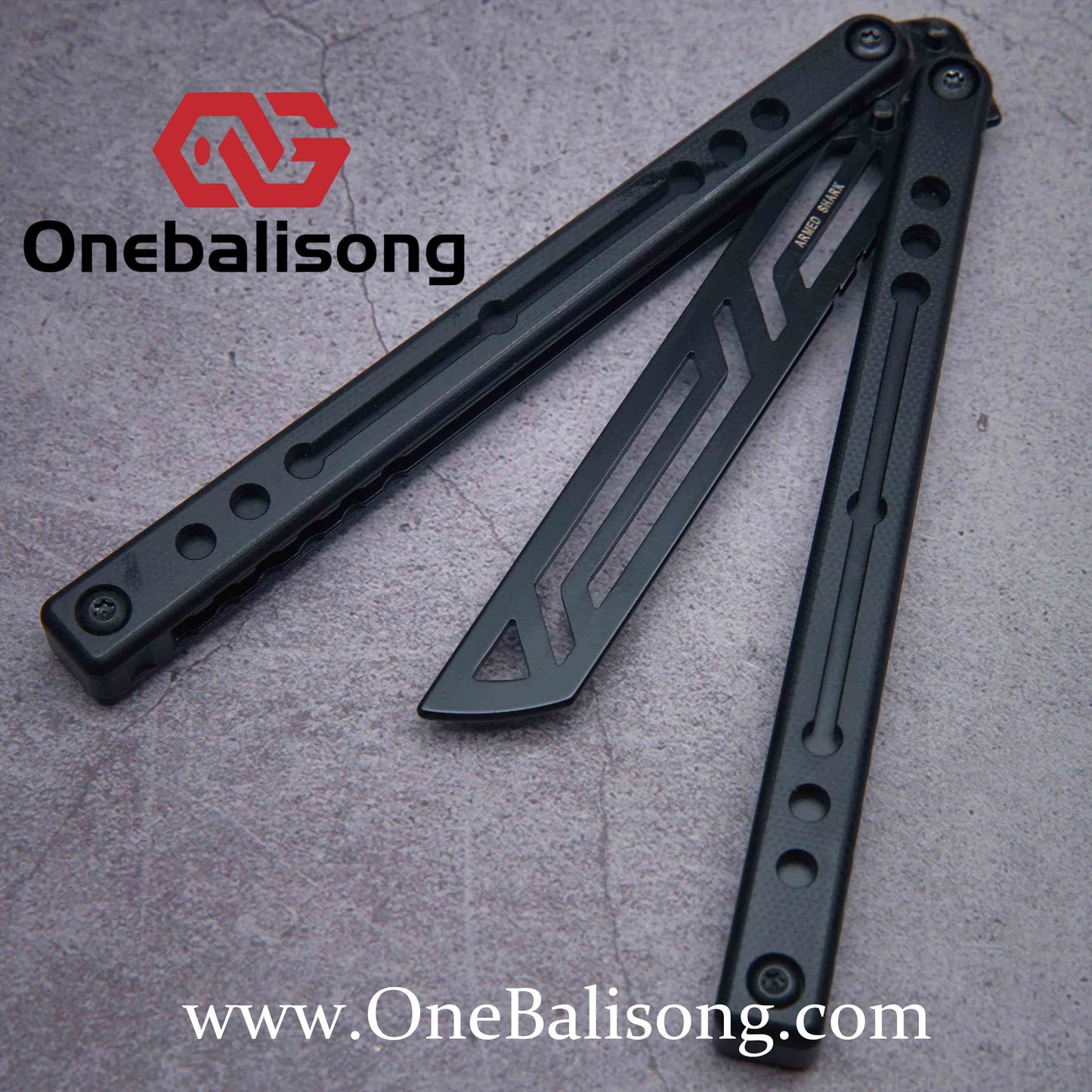 ARMED SHARK Nautilus V2 Clone Aluminum alloy handle stainless steel blade Bushing