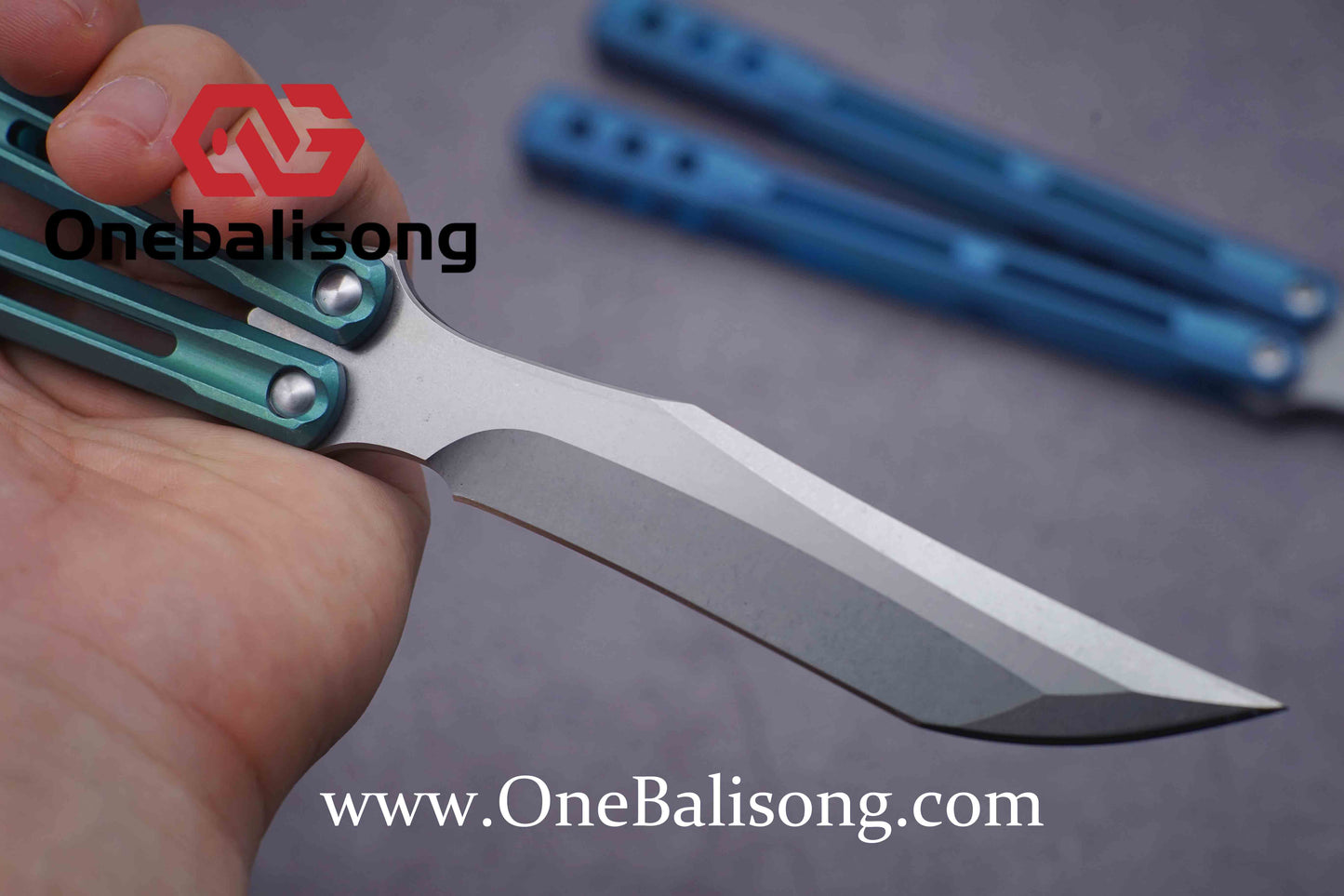 theone JK orca killer whale clone Titanium alloy-handle stainless steel blade