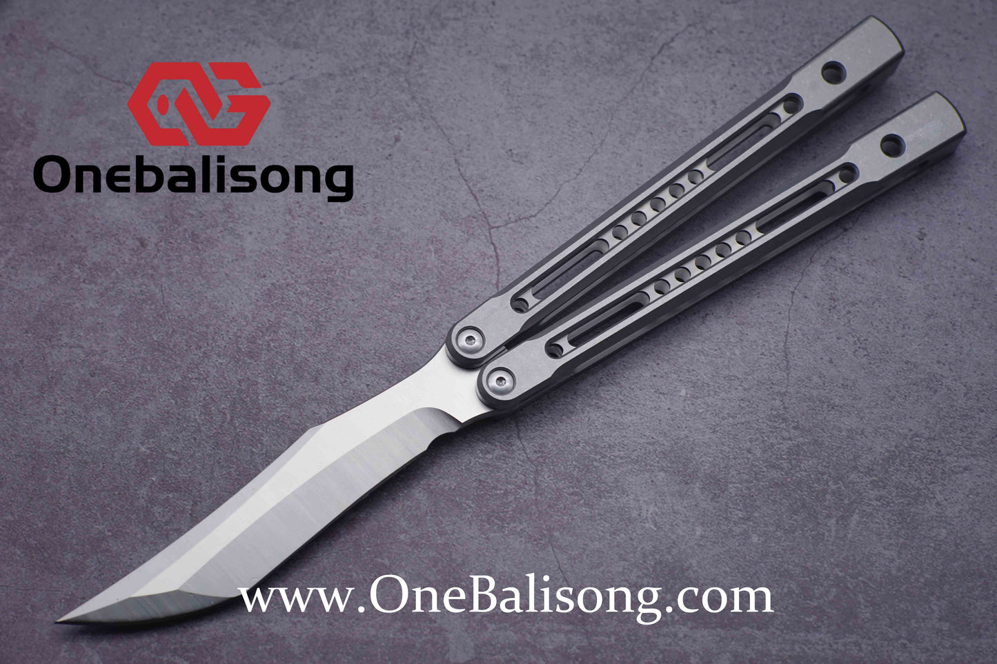 theone monarch v2 clone Titanium alloy-handle stainless steel blade bushings D2