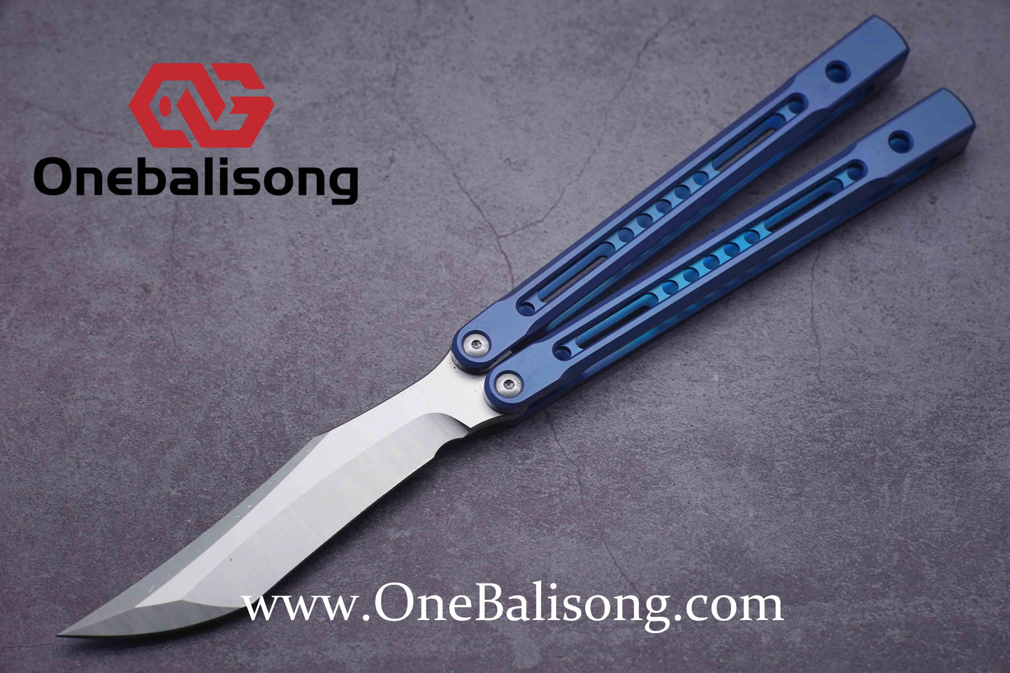 theone monarch v2 clone Titanium alloy-handle stainless steel blade bushings D2