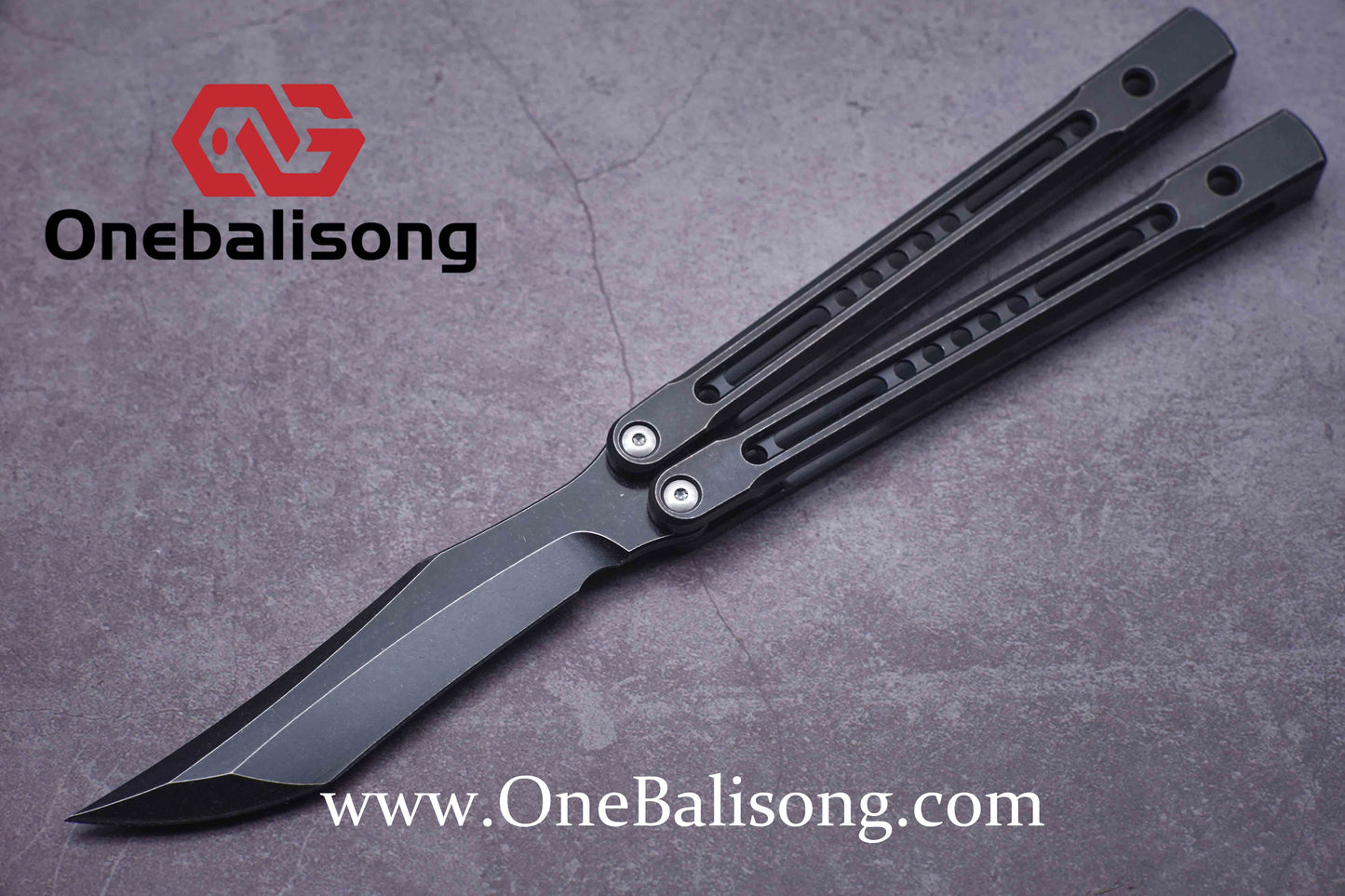 theone monarch v2 clone Titanium alloy-handle stainless steel blade bushings D2
