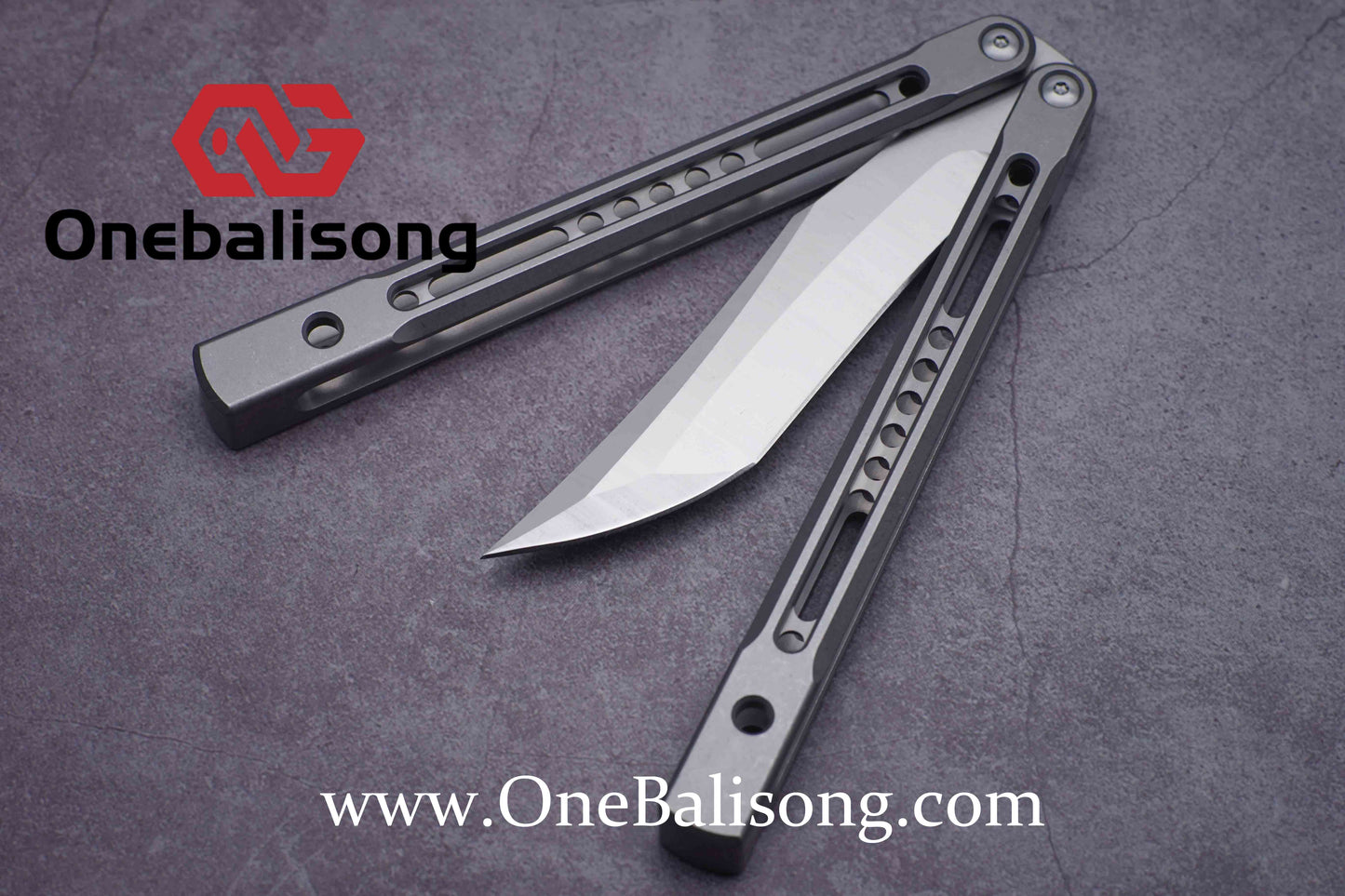 theone monarch v2 clone Titanium alloy-handle stainless steel blade bushings D2